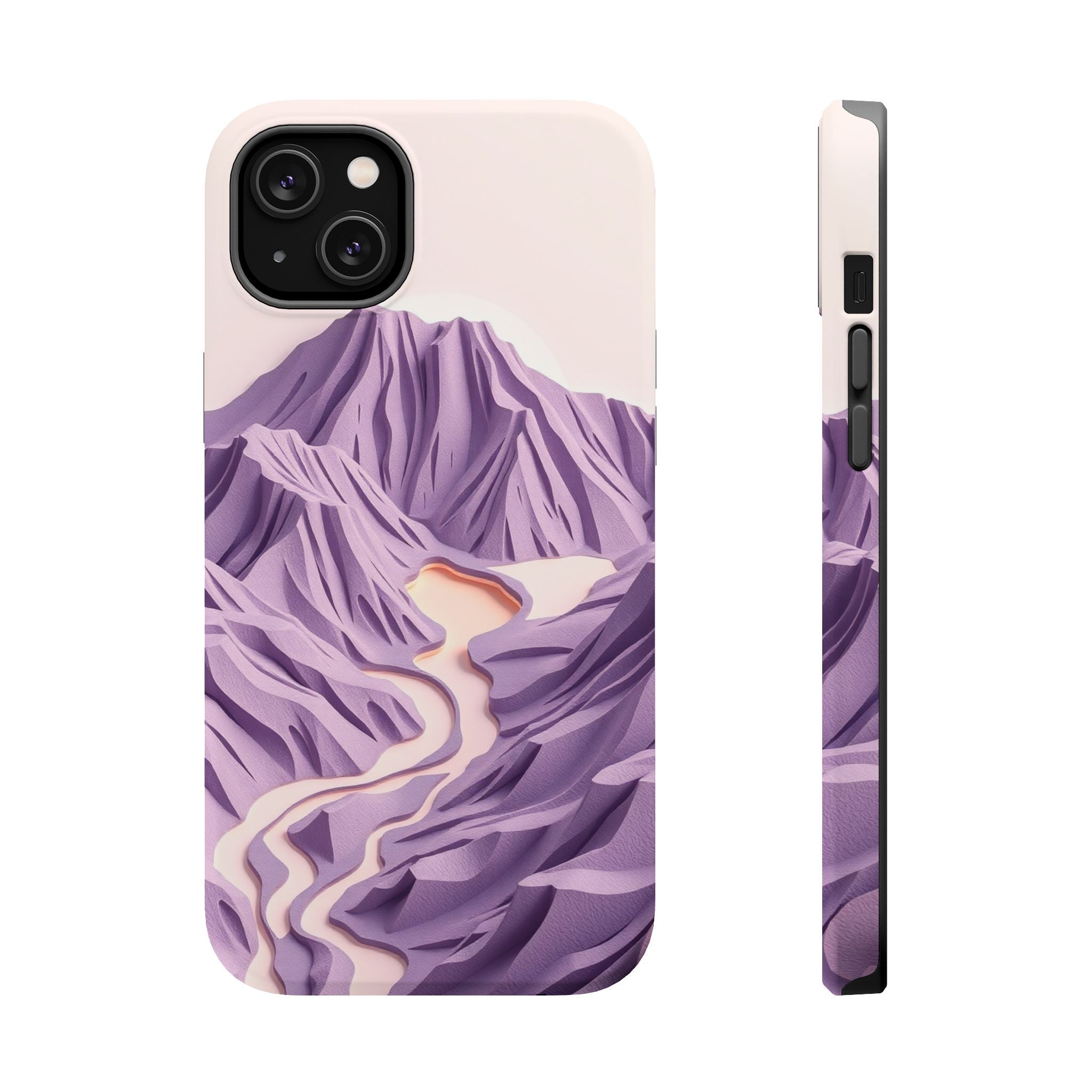 iPhone Vibrant Lava Field Design Bold Modern Everyday Snap Case · iPhone Case