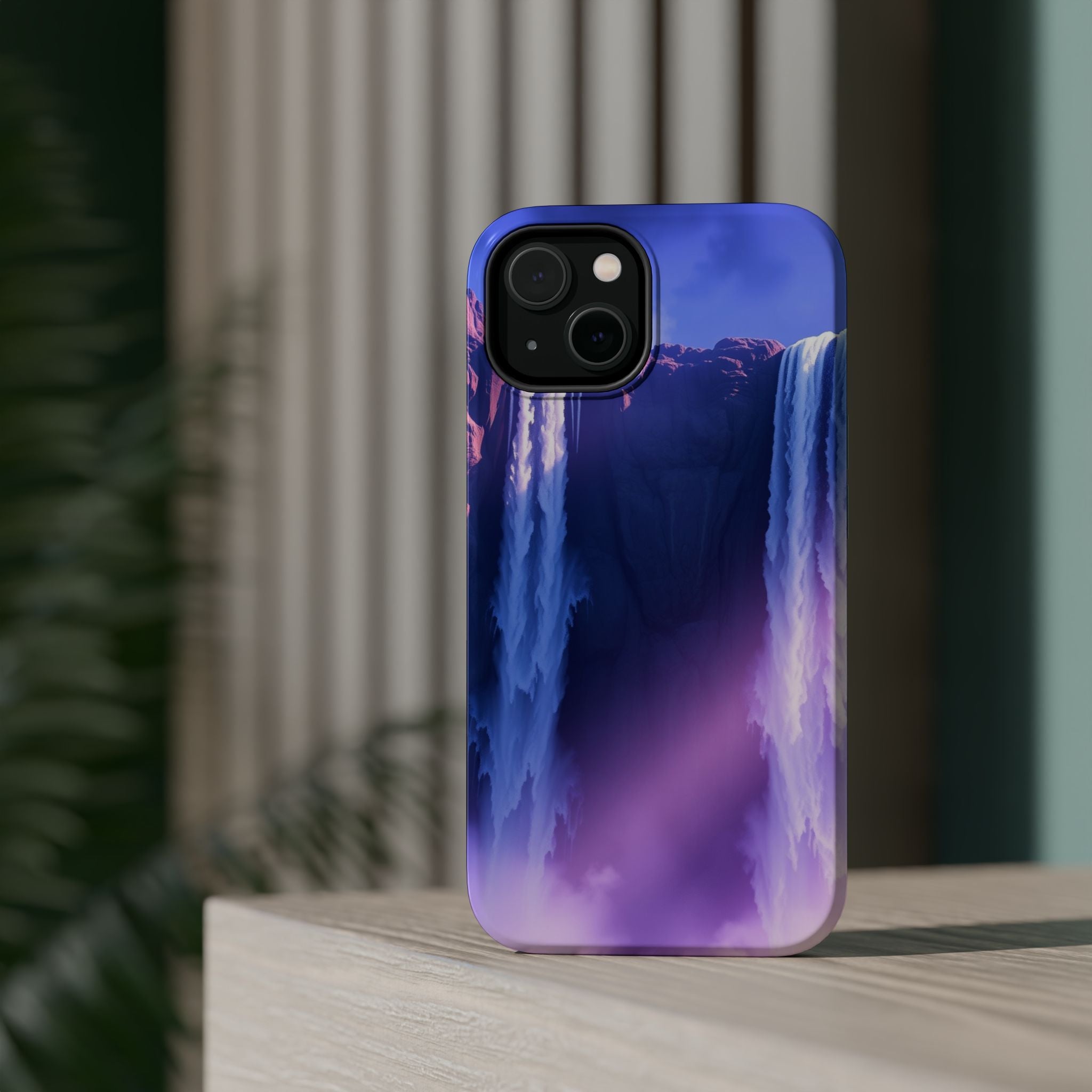 iPhone Waterfall Mist Bold Art Slim Everyday Designer Case · iPhone Case