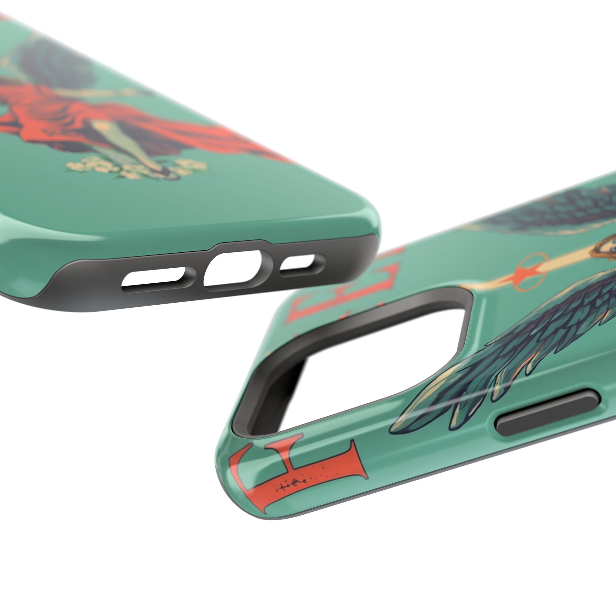 iPhone Radiant Fallen Angel Design Bold Modern Everyday Snap Case · iPhone Case