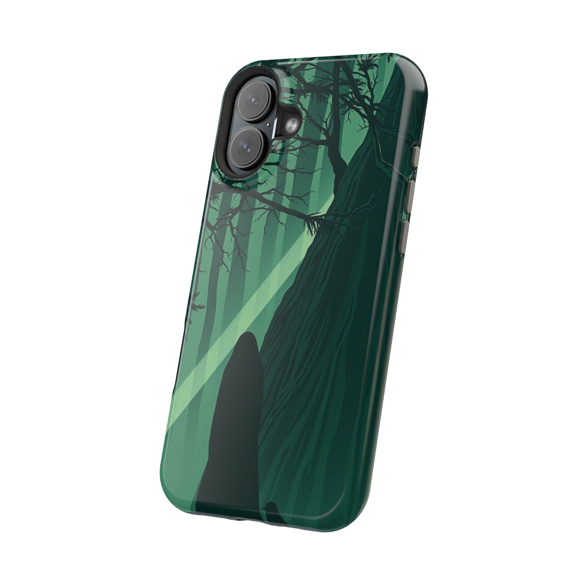 iPhone Sage And Ivory Dark Forest Spirits Slim Everyday Designer Case · iPhone C