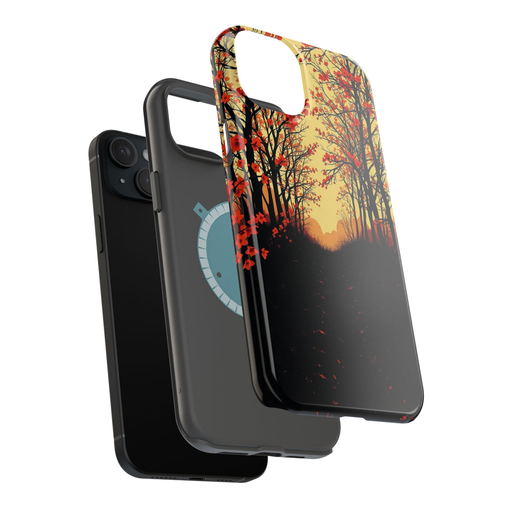 iPhone Dreamy Blossom Trail Design Bold Modern Everyday Snap Case · iPhone Case