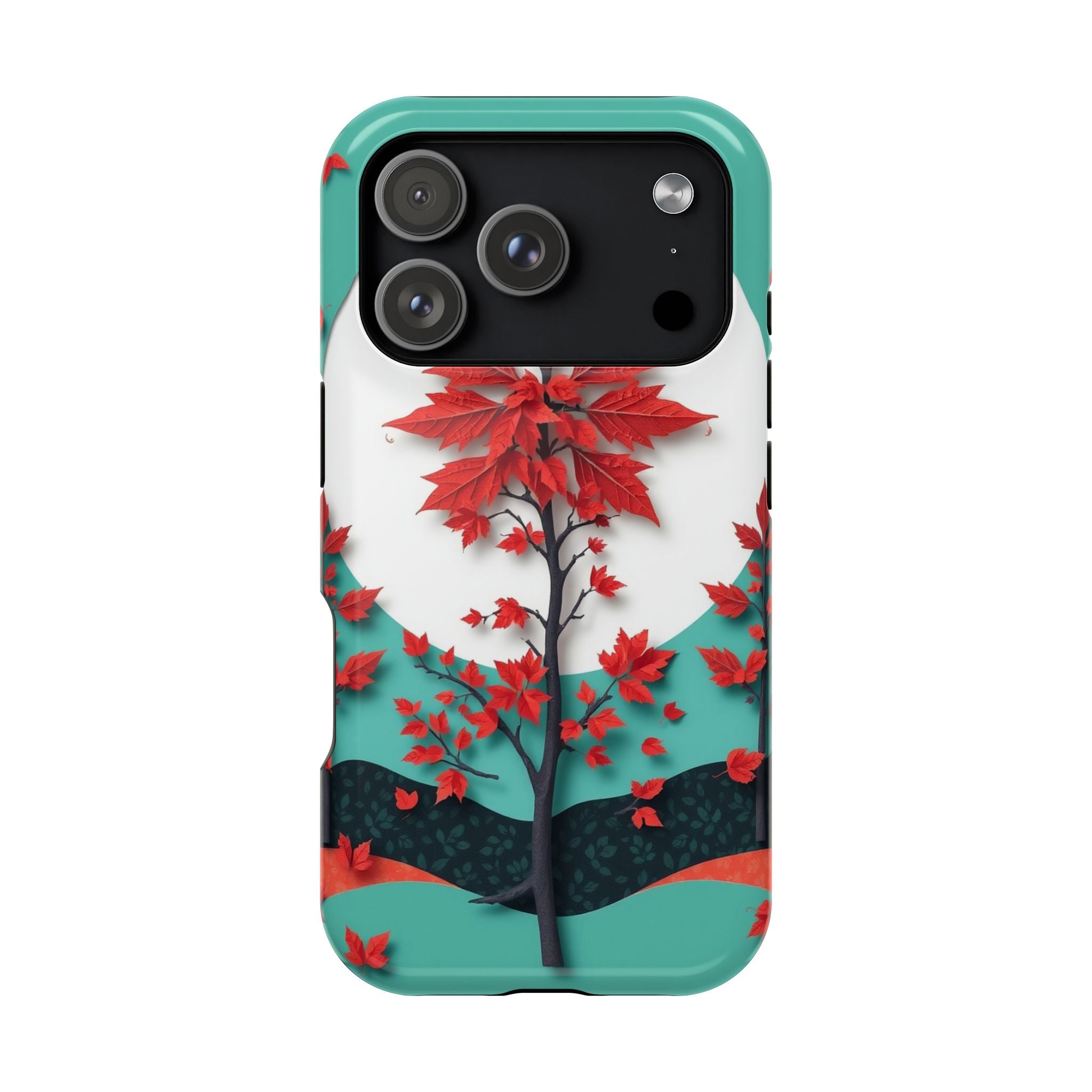 iPhone Autumn Maple Mystic Art Slim Everyday Designer Case · iPhone Case