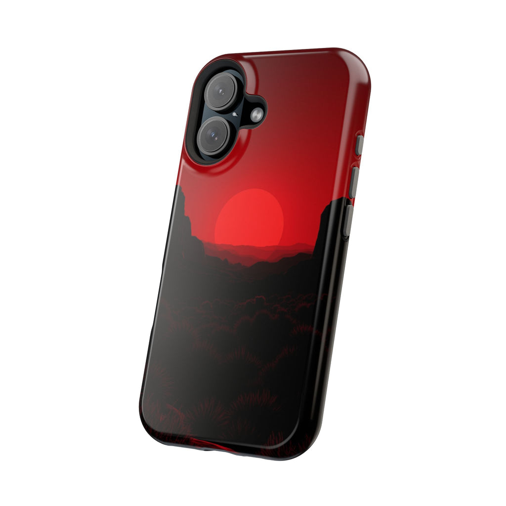 iPhone Vibrant Mesa Sunset Design Bold Modern Everyday Snap Case · iPhone Case