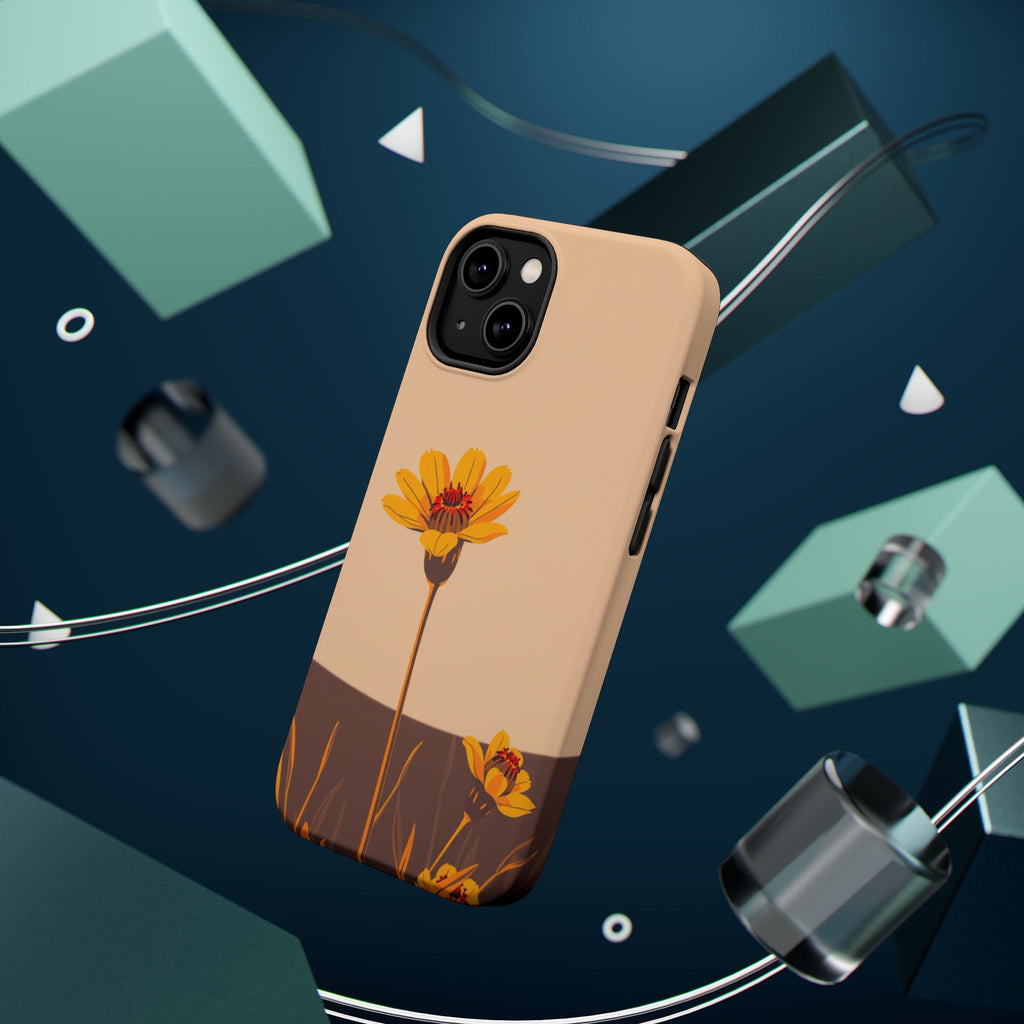 iPhone Serene Desert Flower Design Bold Modern Everyday Snap Case · iPhone Case