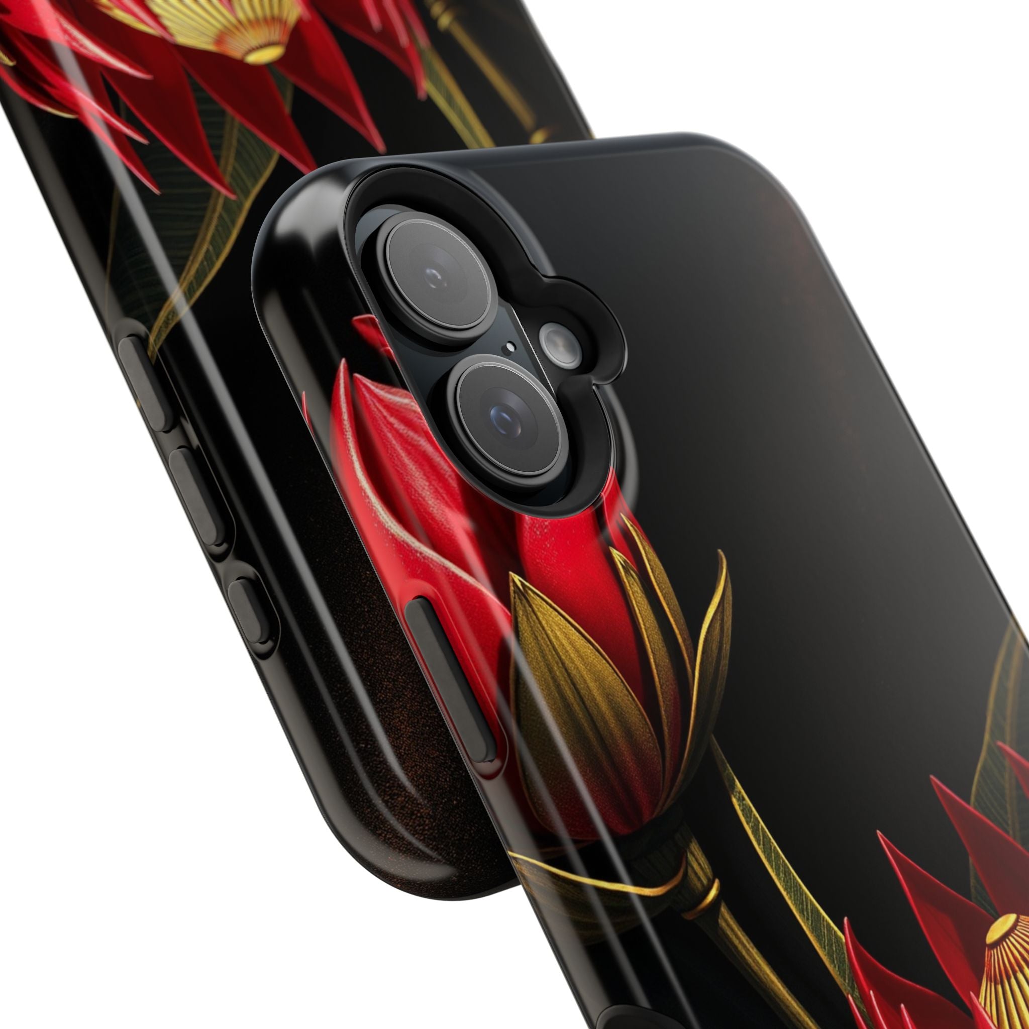 iPhone Protea Bold Gold Foil Luxury Slim Everyday Designer Case · iPhone Case