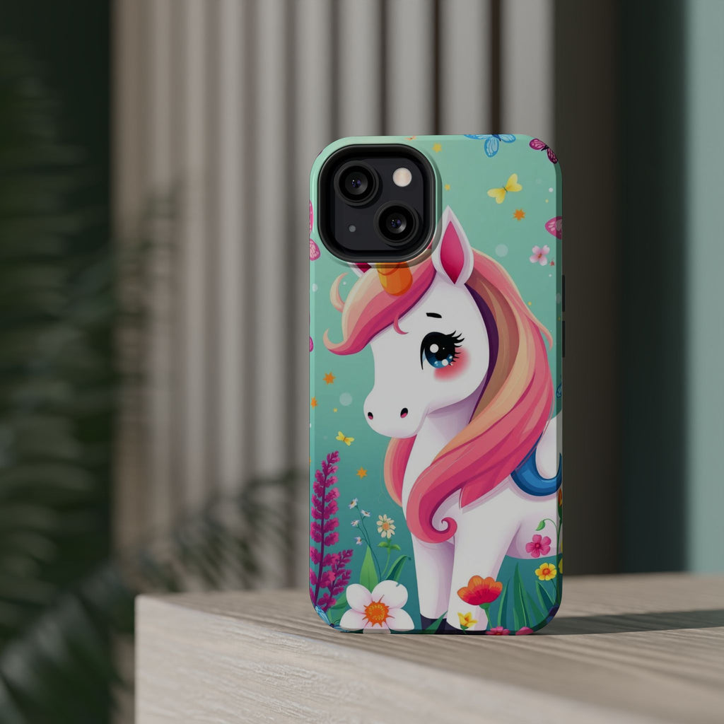 iPhone Dragonfly Unicorn Kids Fun iPhone Phone Case Gift Clean Minimal · iPhone