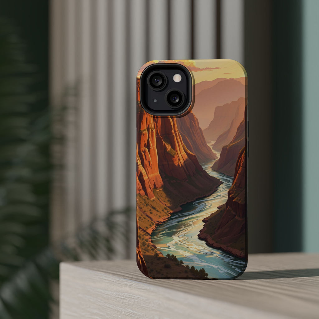 iPhone River Canyon Mystic Art Slim Everyday Designer Case · iPhone Case
