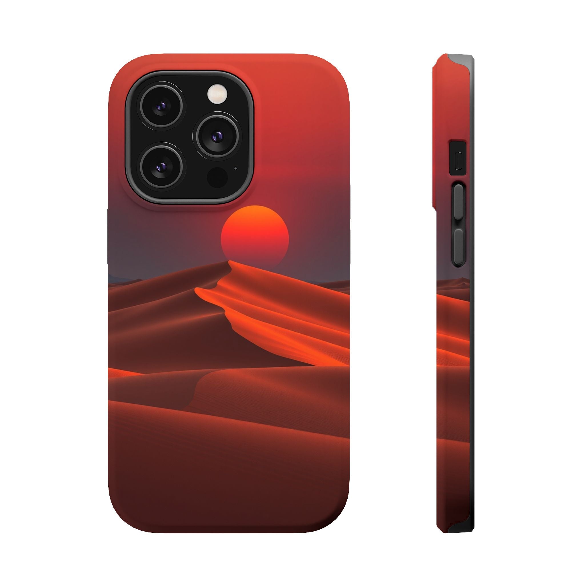 iPhone Sand Dunes at Dusk Electric Art Slim Everyday Designer Case · iPhone Case