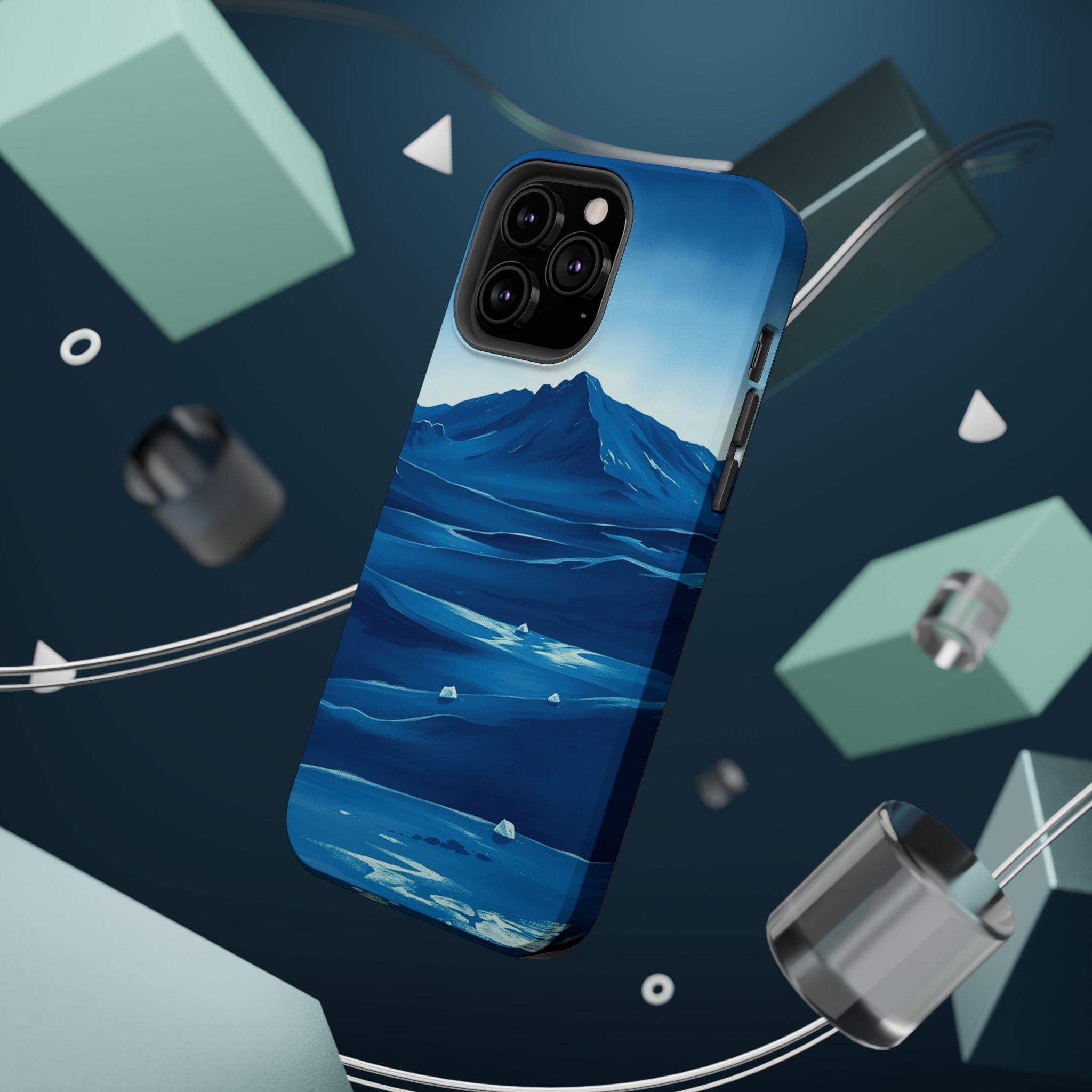 iPhone Radiant Tundra Expanse Design Slim Everyday Designer Case · iPhone Case