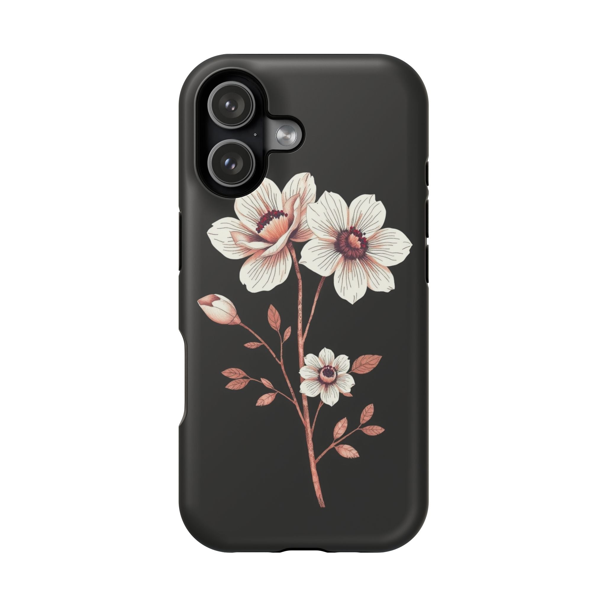 iPhone Serene Vintage Botanical Print Design Slim iPhone Everyday · iPhone Case