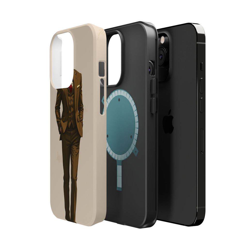 iPhone Pinstripe Suit Grunge Distressed Slim Everyday Designer Case · iPhone Cas