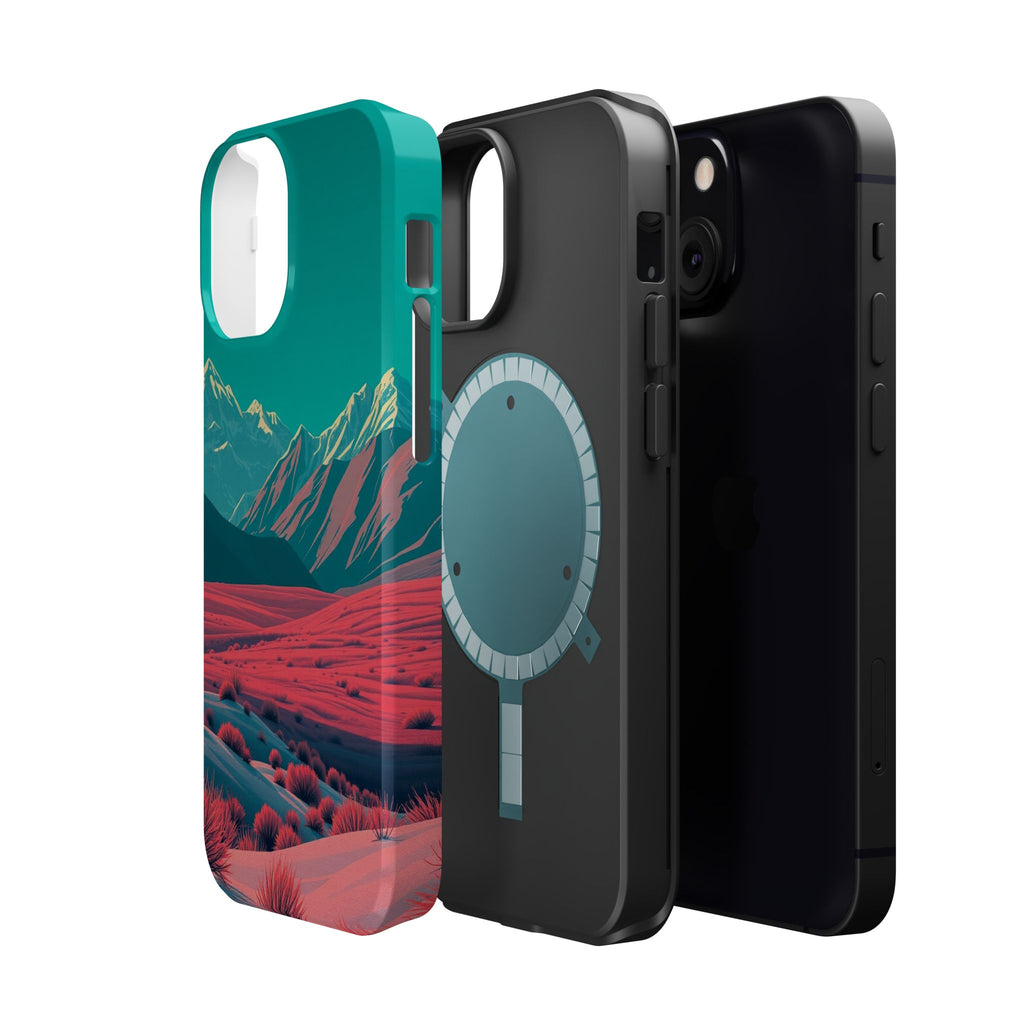 iPhone Radiant Arctic Tundra Design 14 Slim Everyday Designer Case · iPhone Case