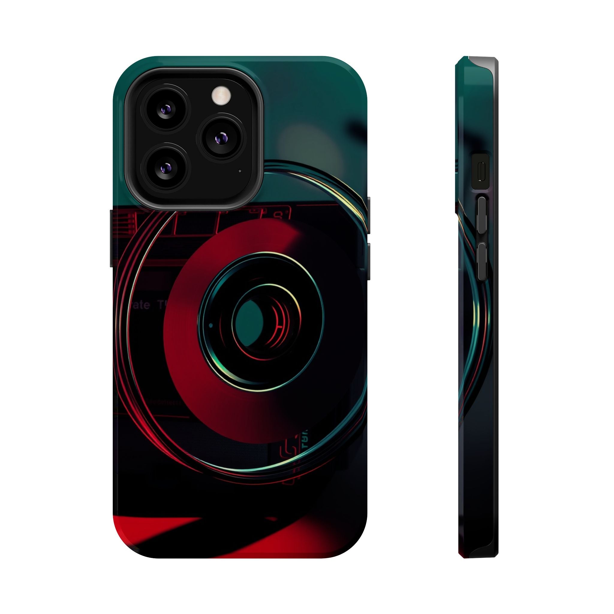 iPhone Vibrant Cassette Tape Rewind Design Slim Everyday Designer Case · iPhone