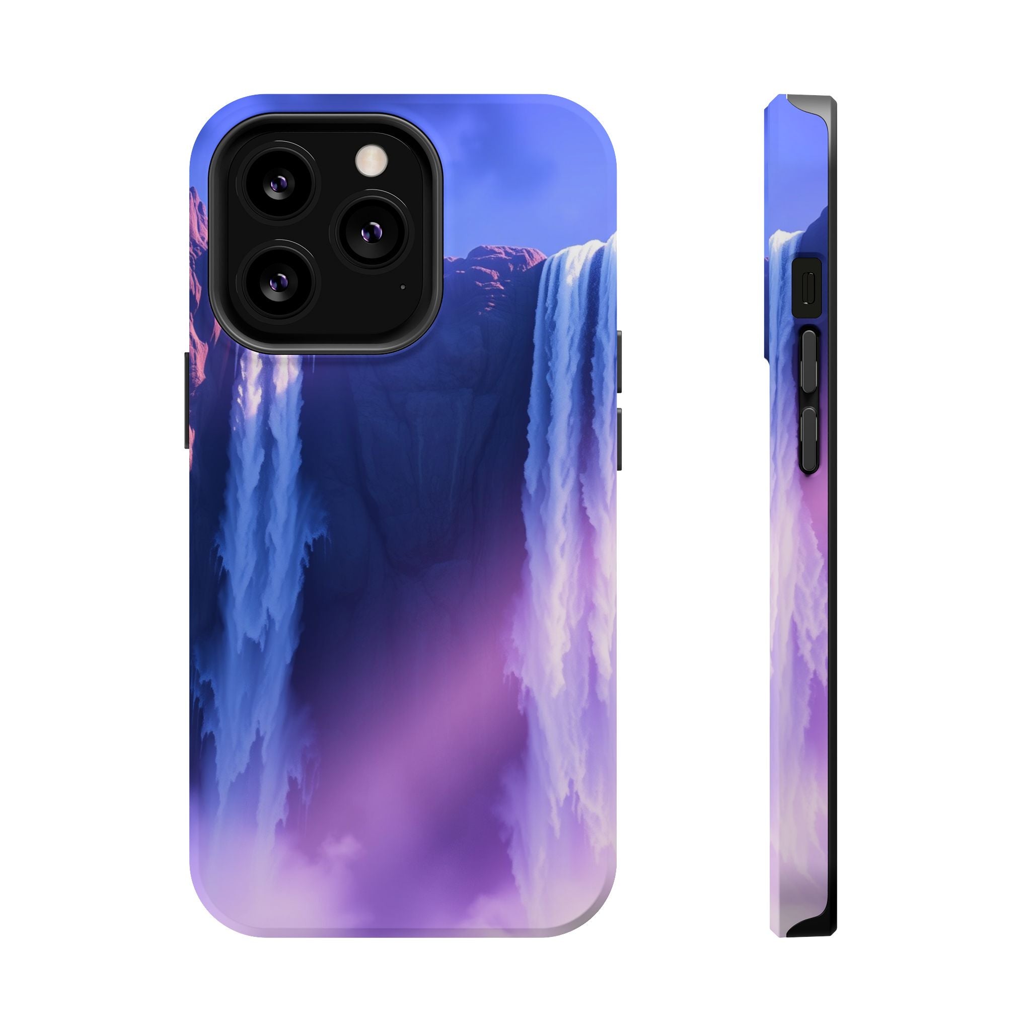 iPhone Waterfall Mist Bold Art Slim Everyday Designer Case · iPhone Case