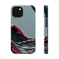 iPhone Vibrant Wave Interference Design Slim Everyday iPhone Designer · iPhone C