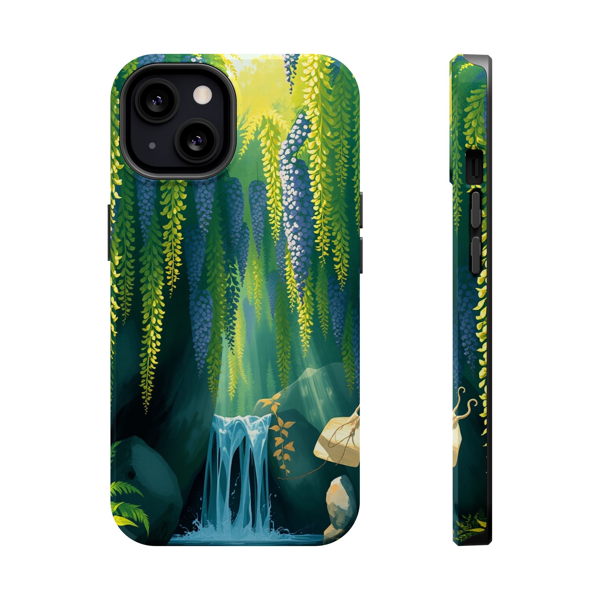 iPhone Wisteria Cascade Mystic Art Bold Modern Everyday Snap Case · iPhone Case