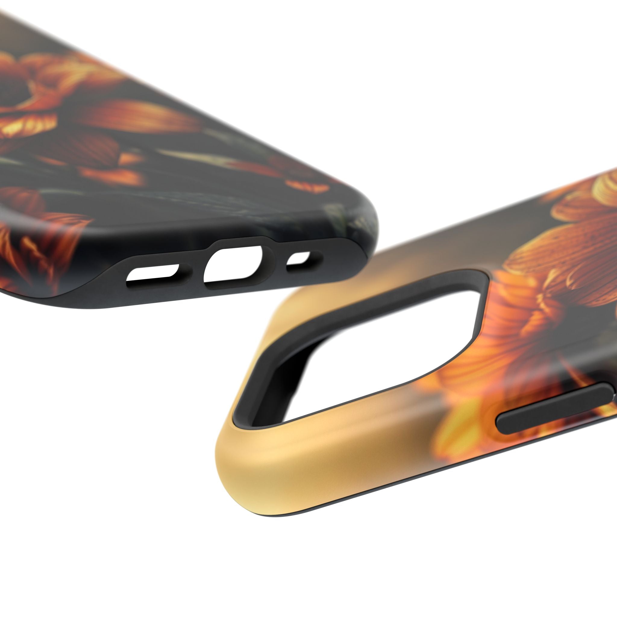 iPhone Radiant Floral Ombre Design Bold Modern Everyday Snap Case · iPhone Case
