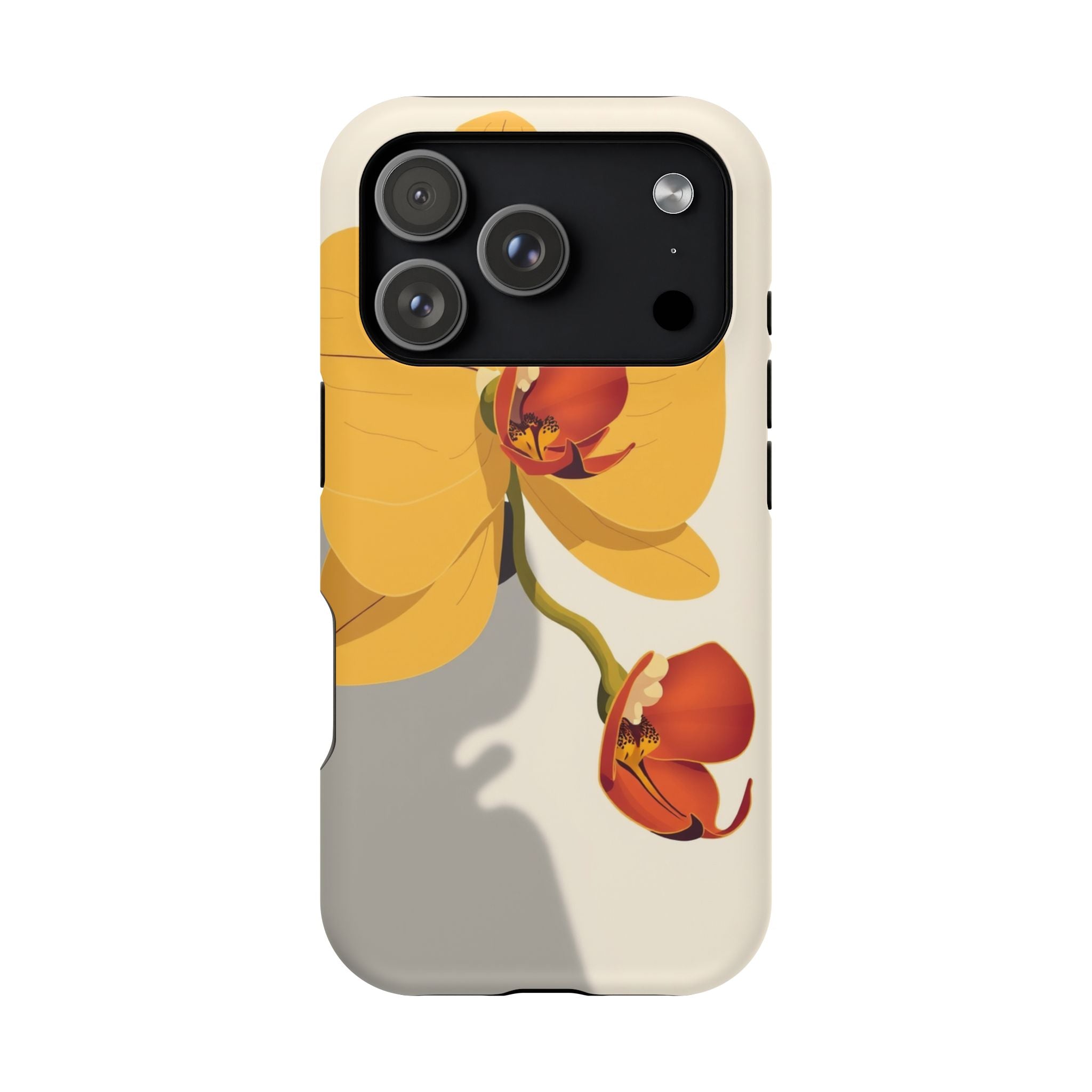 iPhone Vibrant Orchid Study Design Bold Modern Everyday Snap Case · iPhone Case