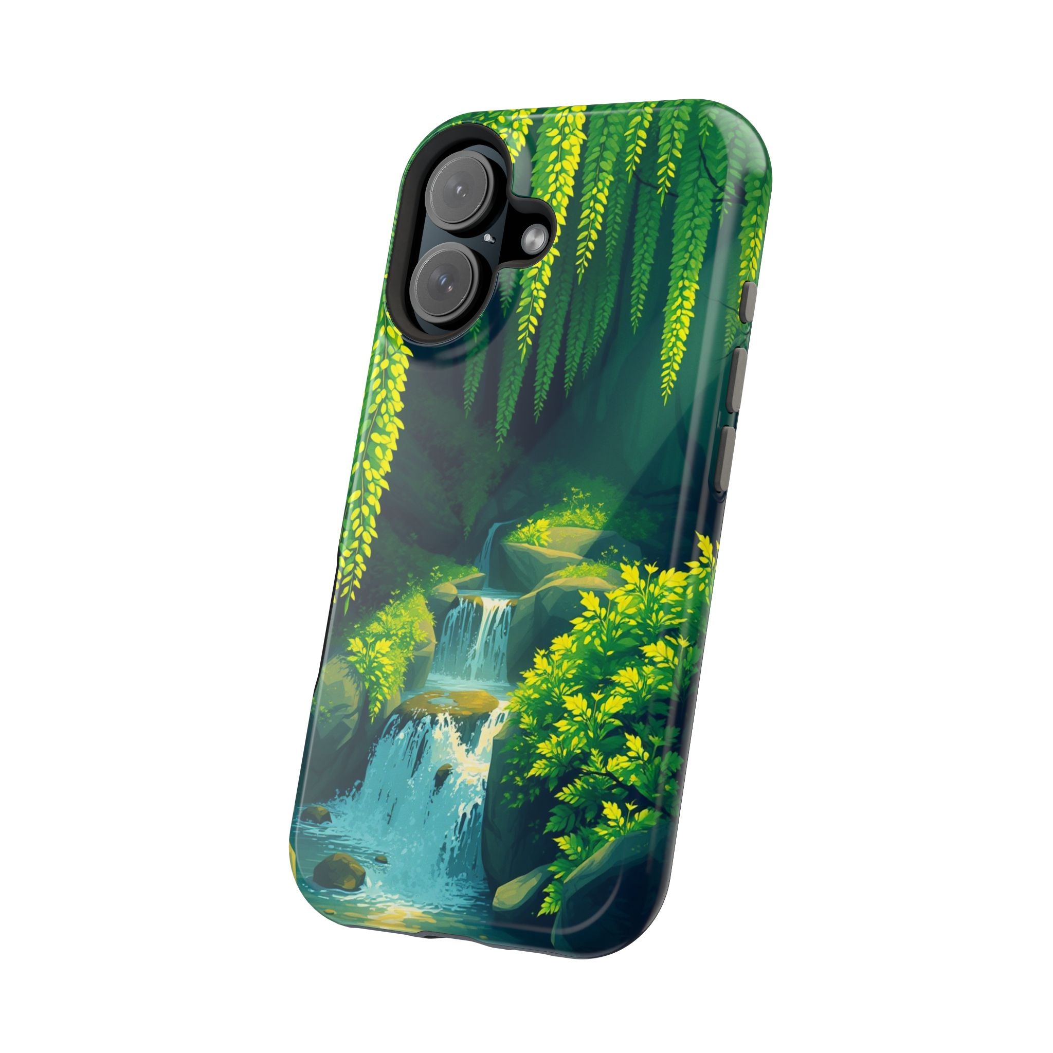 iPhone Earthy Wisteria Cascade Design Slim Everyday iPhone 13 Designer · iPhone