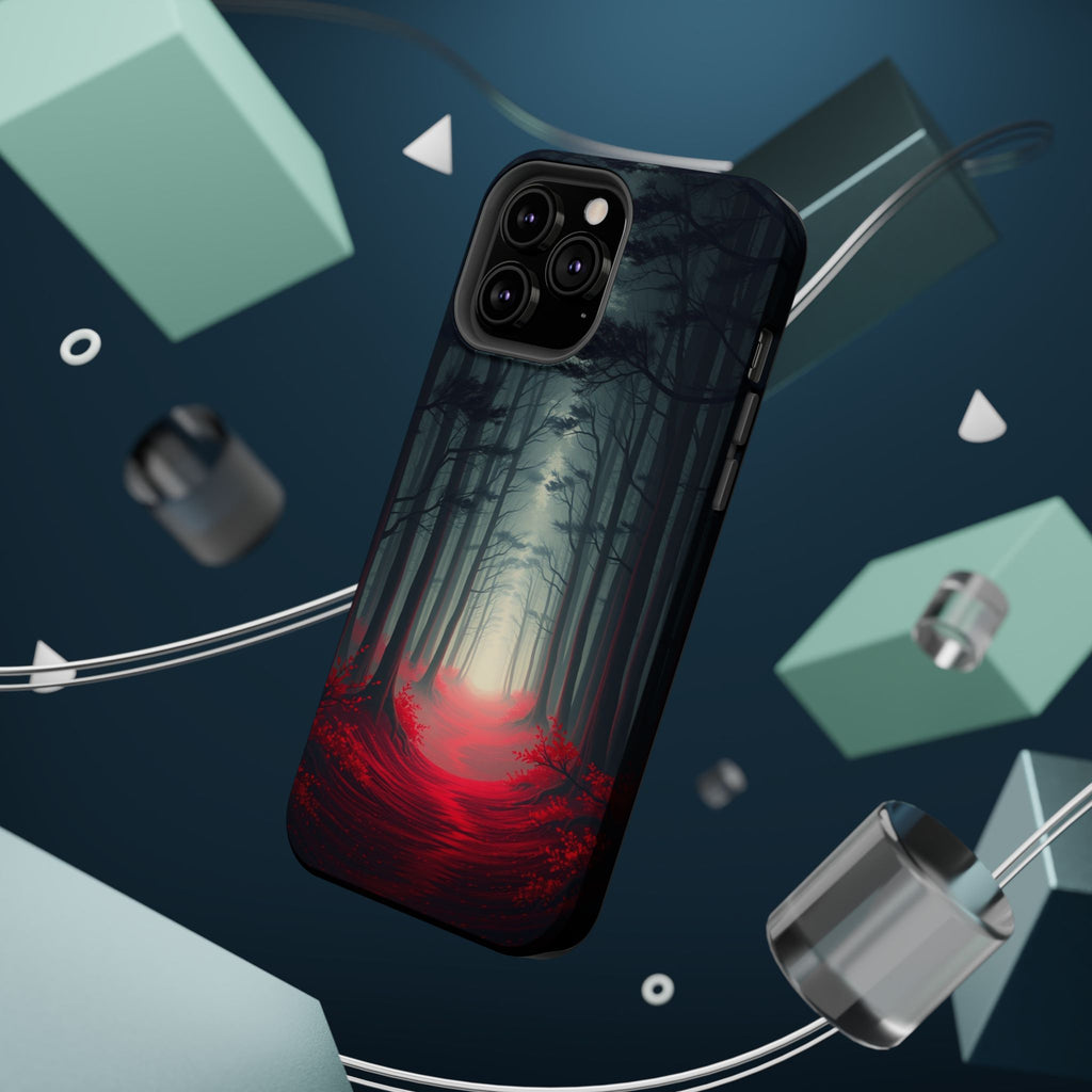 iPhone Dreamy Misty Forest Path Design Slim Everyday Designer Case · iPhone Case