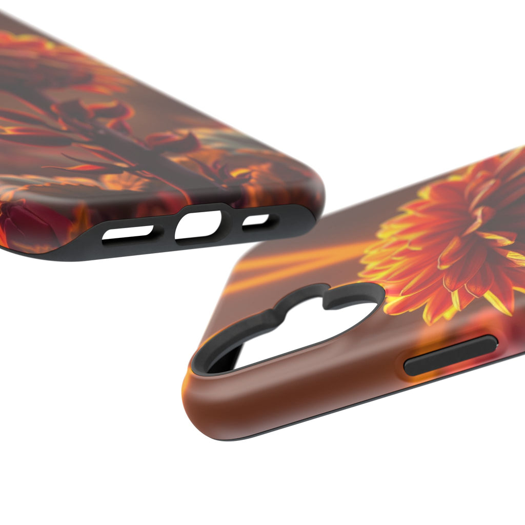iPhone Mustard And Rust Ranunculus Stack Slim Everyday iPhone Designer · iPhone