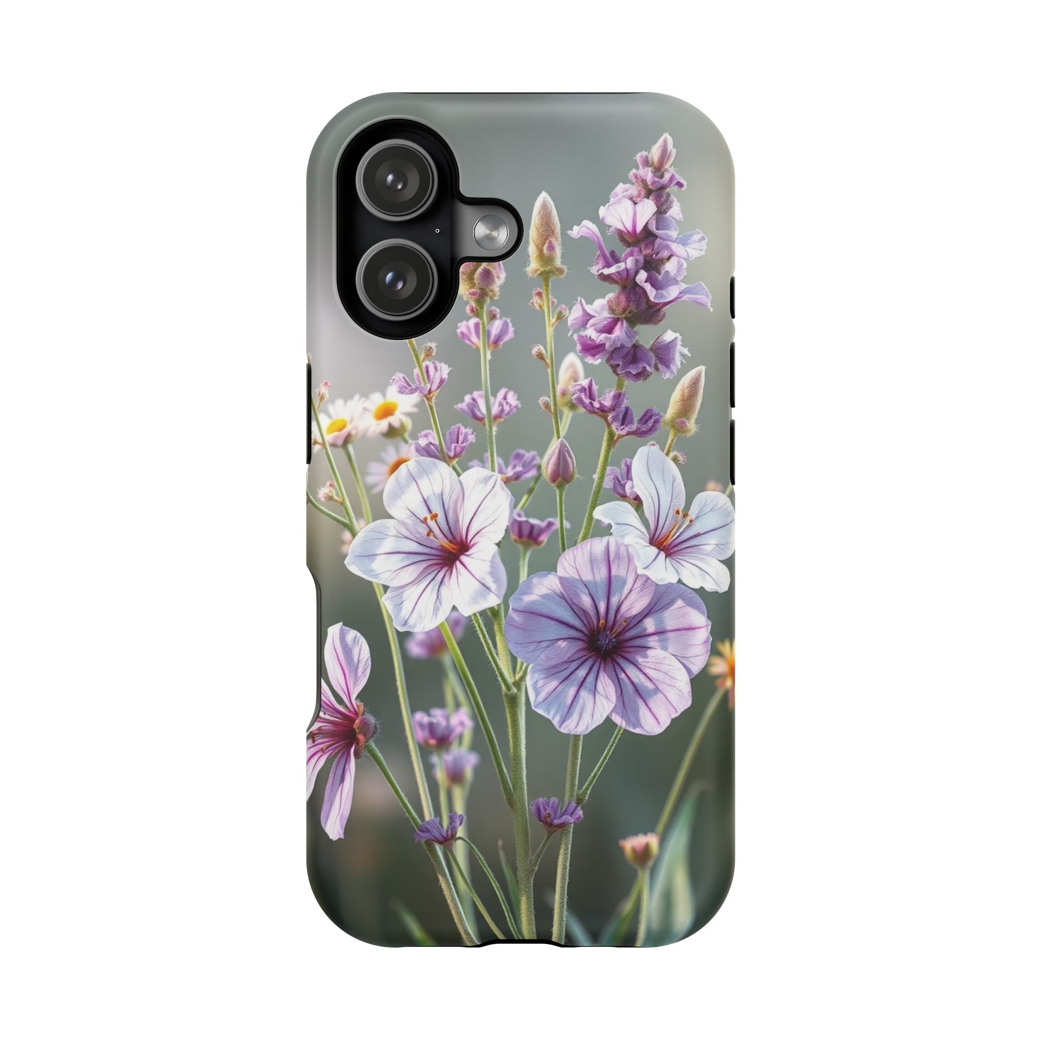 iPhone Wildflower Bunch Enchanted Art Slim Everyday Designer Case · iPhone Case