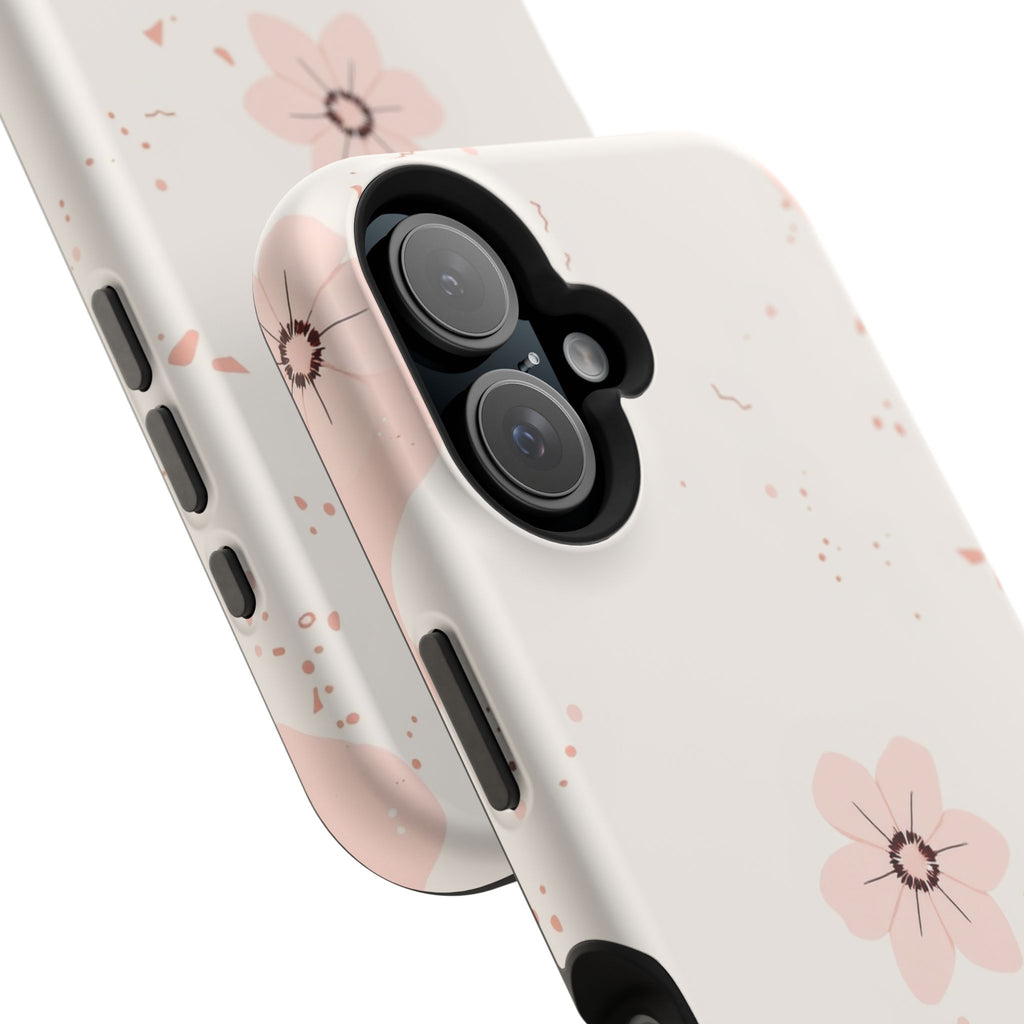 iPhone Floral Terrazzo Minimalist Line Art Slim Everyday Designer · iPhone Case