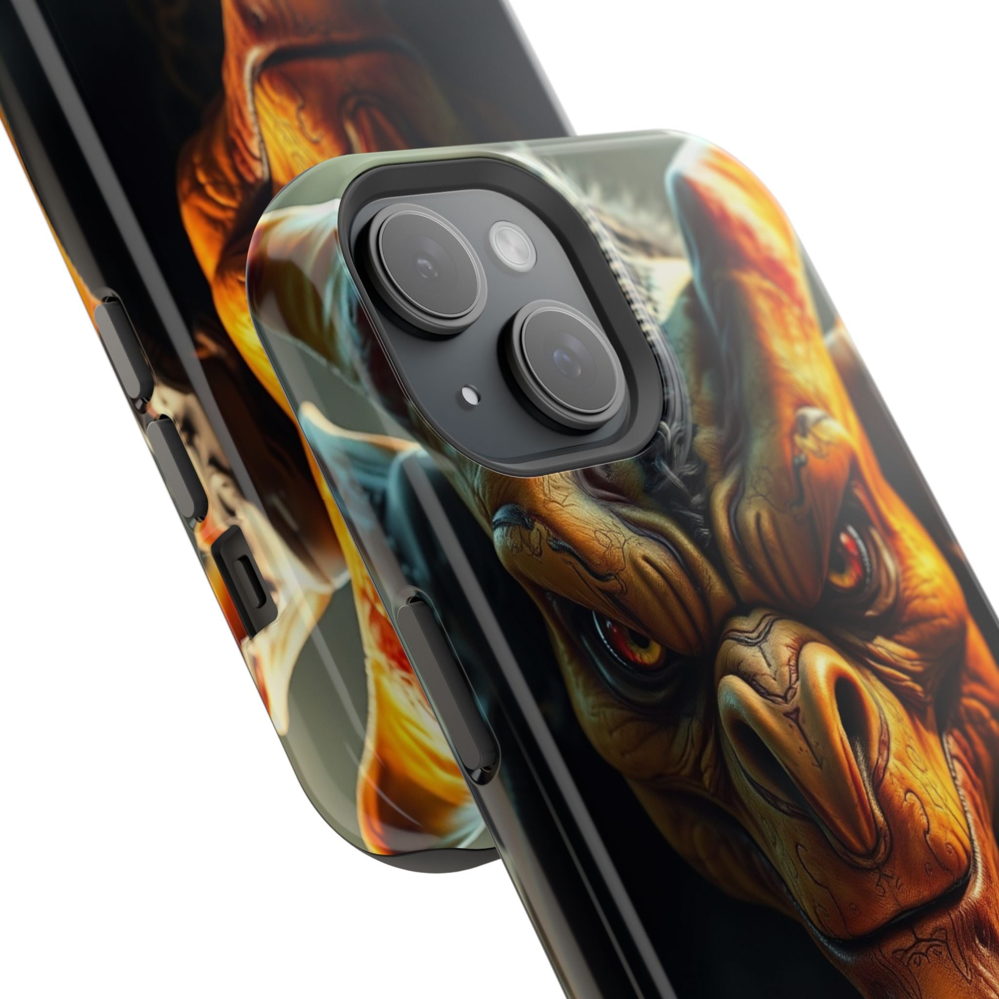 iPhone Mustard And Rust Goblin Mode Activated Slim Everyday Designer Case · iPho