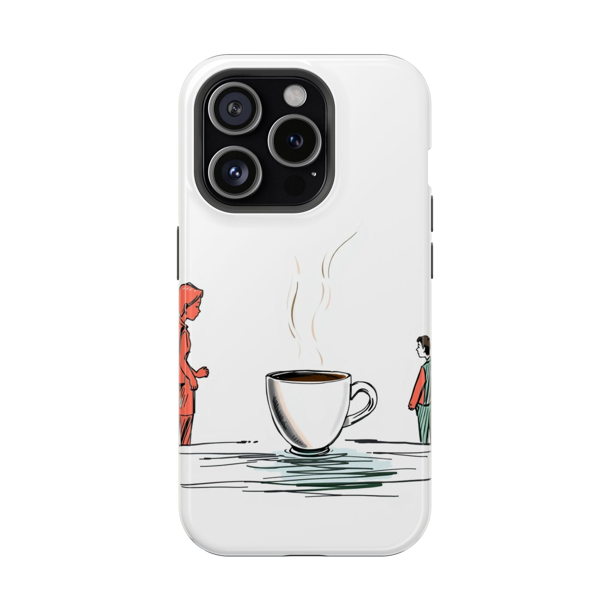 iPhone Coffee Before People Mystic Art Slim Everyday Designer Case · iPhone Case