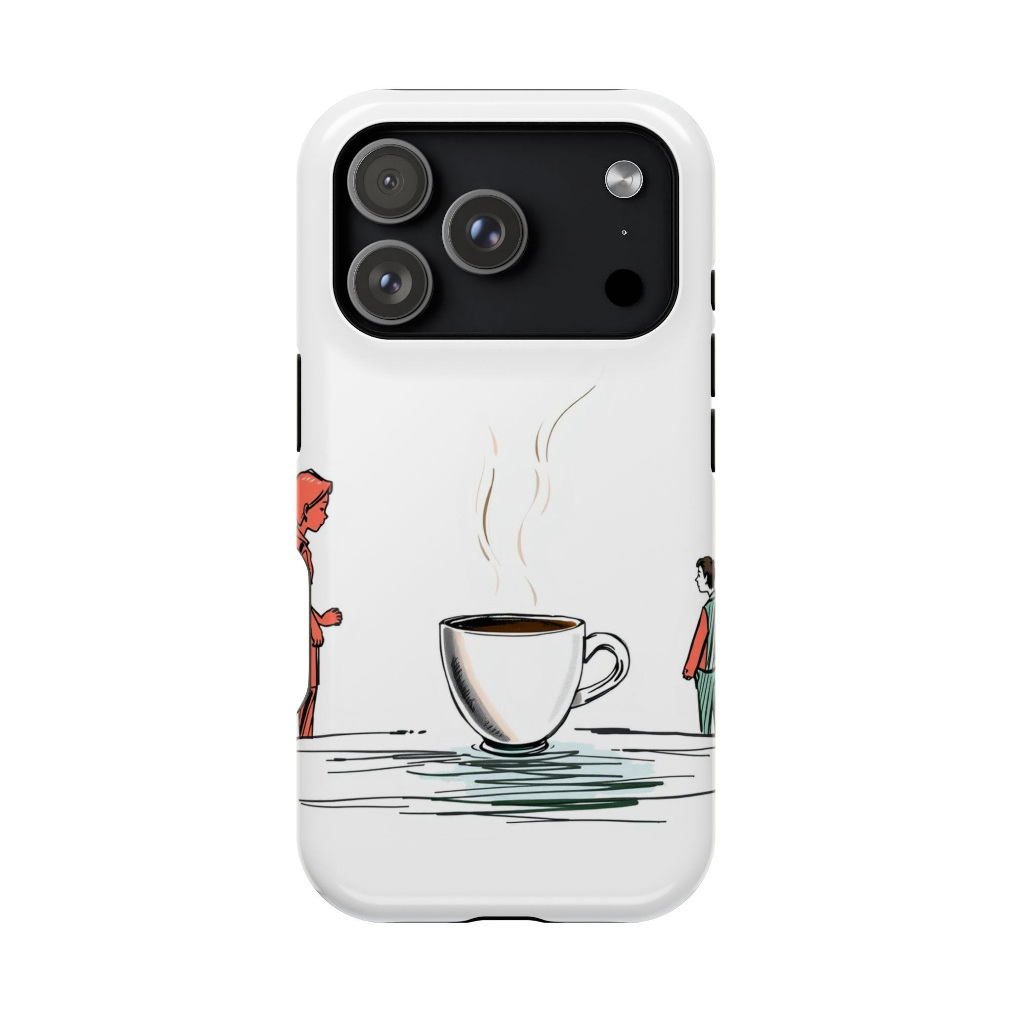 iPhone Coffee Before People Mystic Art Slim Everyday Designer Case · iPhone Case