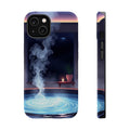 iPhone Hot Spring Steam Enchanted Art Slim Everyday iPhone 18 Designer · iPhone