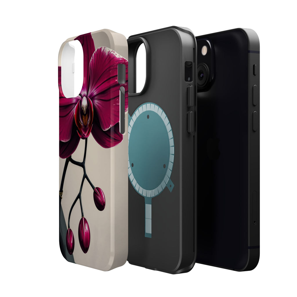 iPhone Orchid Study Enchanted Art Bold Modern Everyday Snap Case · iPhone Case