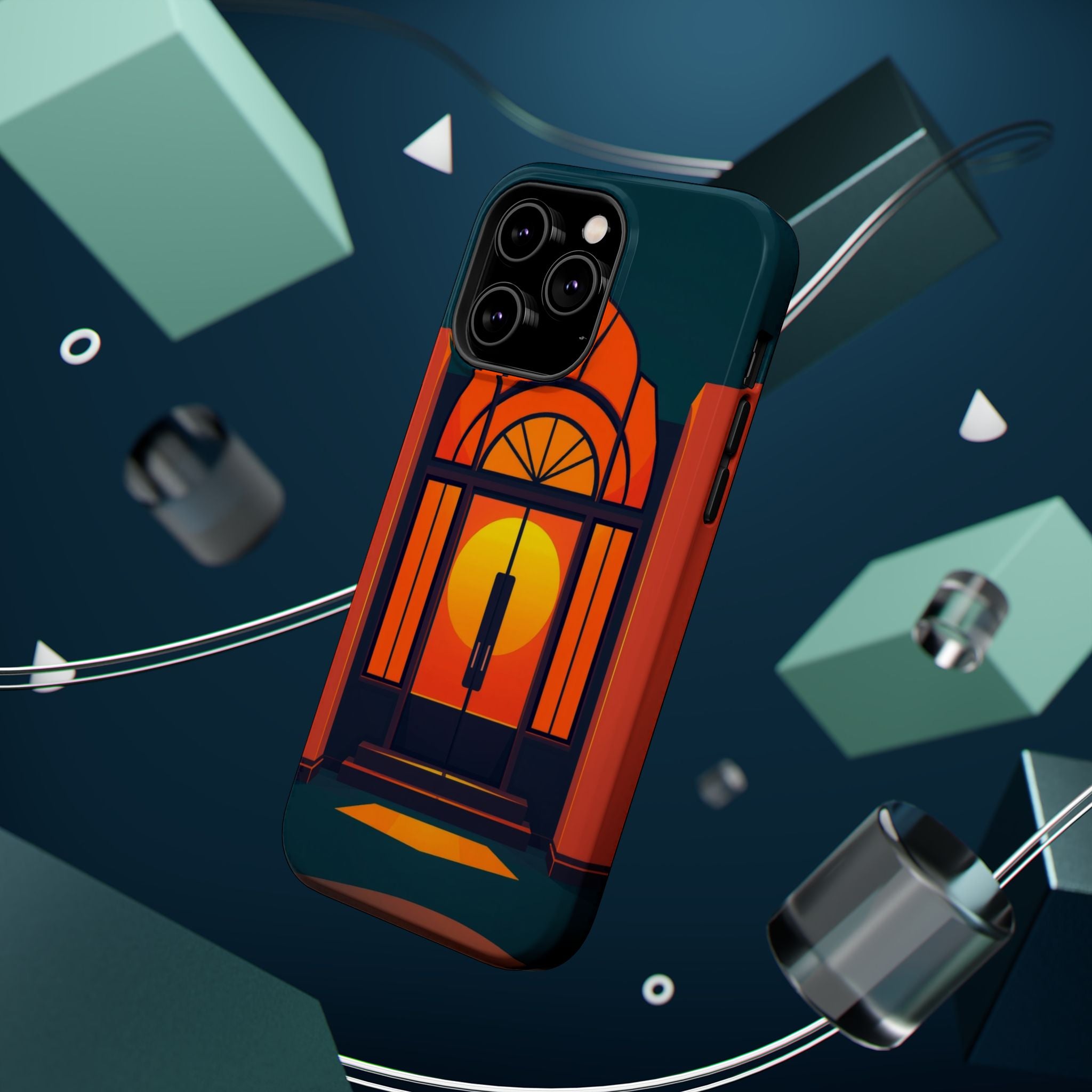iPhone Art Deco Geometry Enchanted Bold Modern Everyday Snap Case · iPhone Case