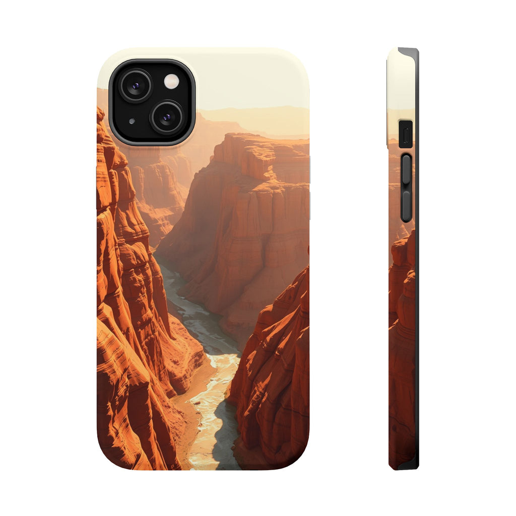 iPhone Vibrant River Canyon Design Bold Modern Everyday Snap Case · iPhone Case