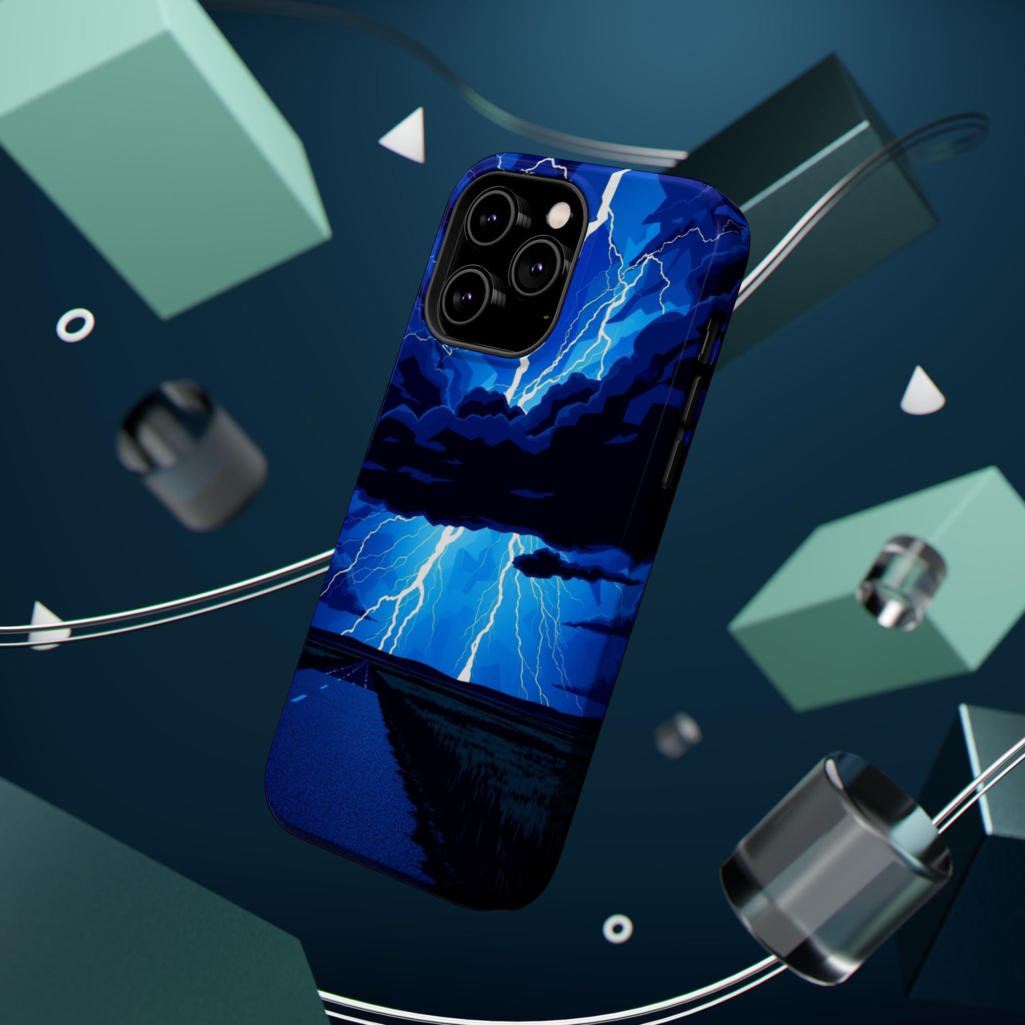 iPhone Thunderstorm Sky Pop Art Bold Slim Everyday Designer Case · iPhone Case