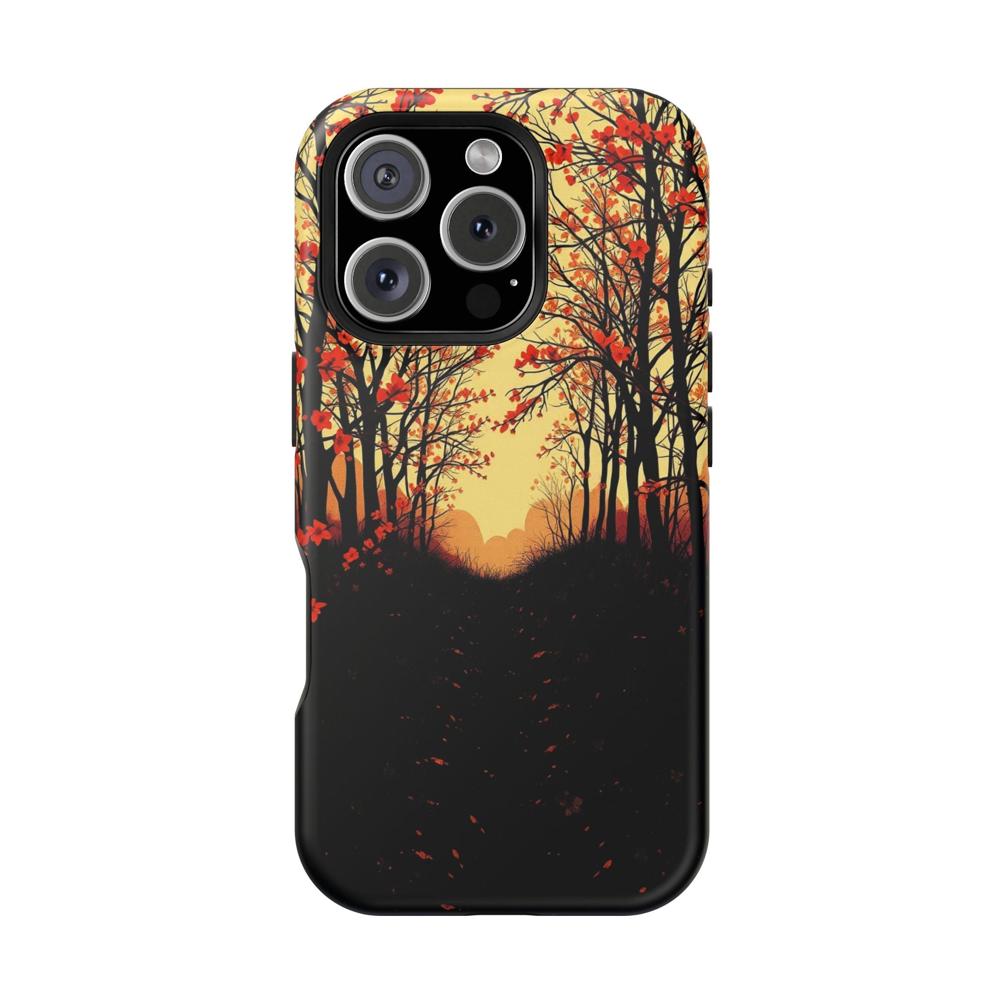 iPhone Dreamy Blossom Trail Design Bold Modern Everyday Snap Case · iPhone Case