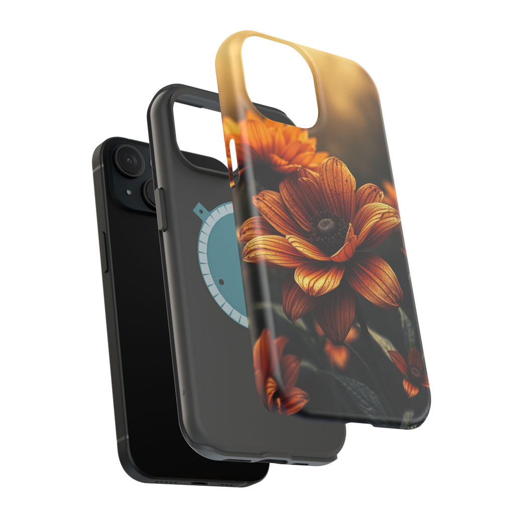 iPhone Radiant Floral Ombre Design Bold Modern Everyday Snap Case · iPhone Case