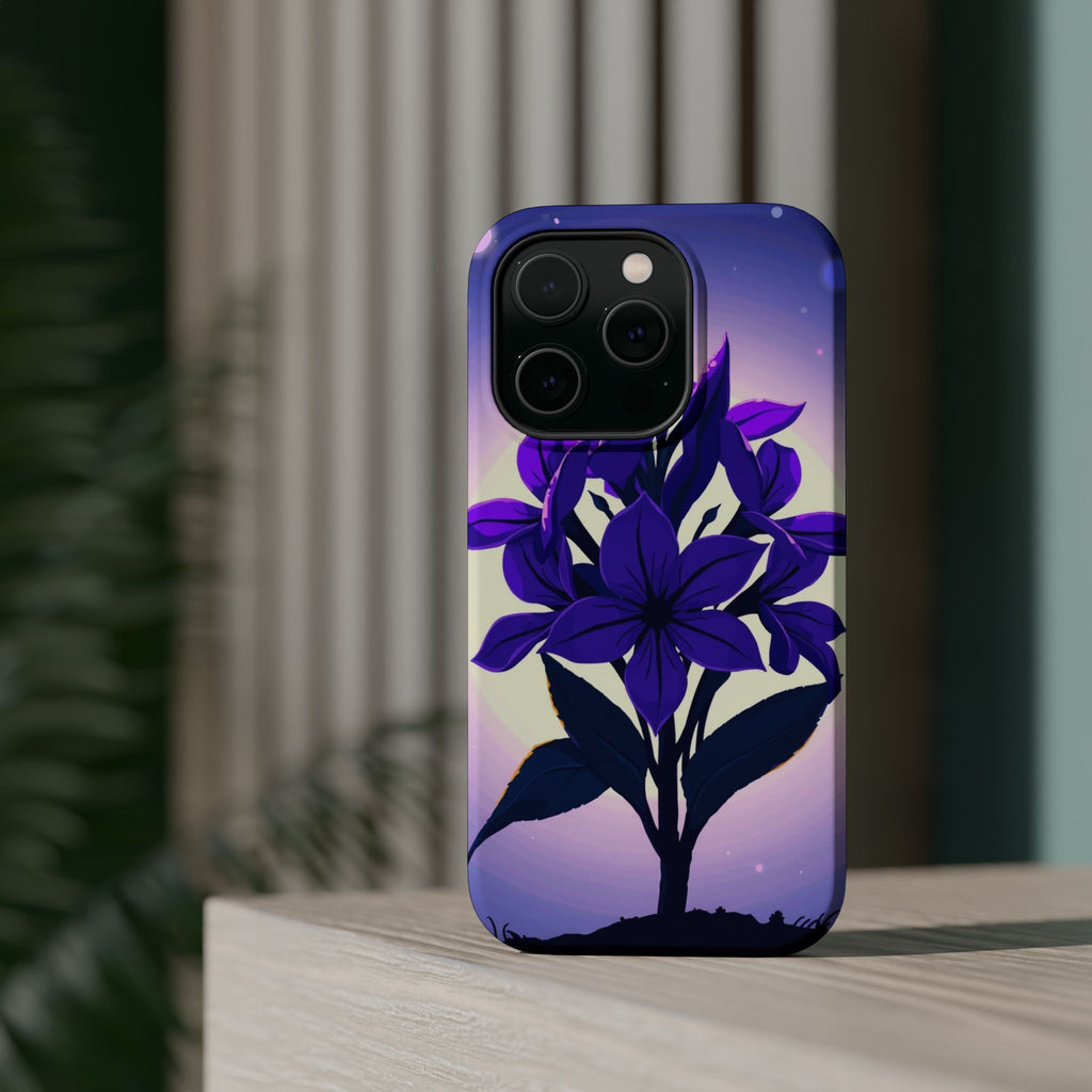 iPhone Floral Crown Mystic Art 13 Bold Modern Everyday Snap Case · iPhone Case