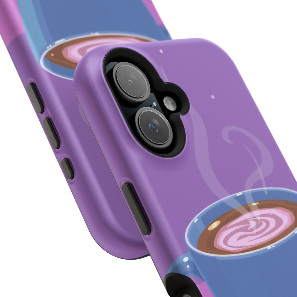 iPhone Emotional Support Coffee Pixel Art -Bit Soft Finish Everyday Case · iPhon