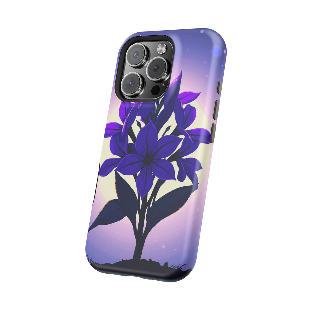 iPhone Floral Crown Mystic Art 13 Bold Modern Everyday Snap Case · iPhone Case
