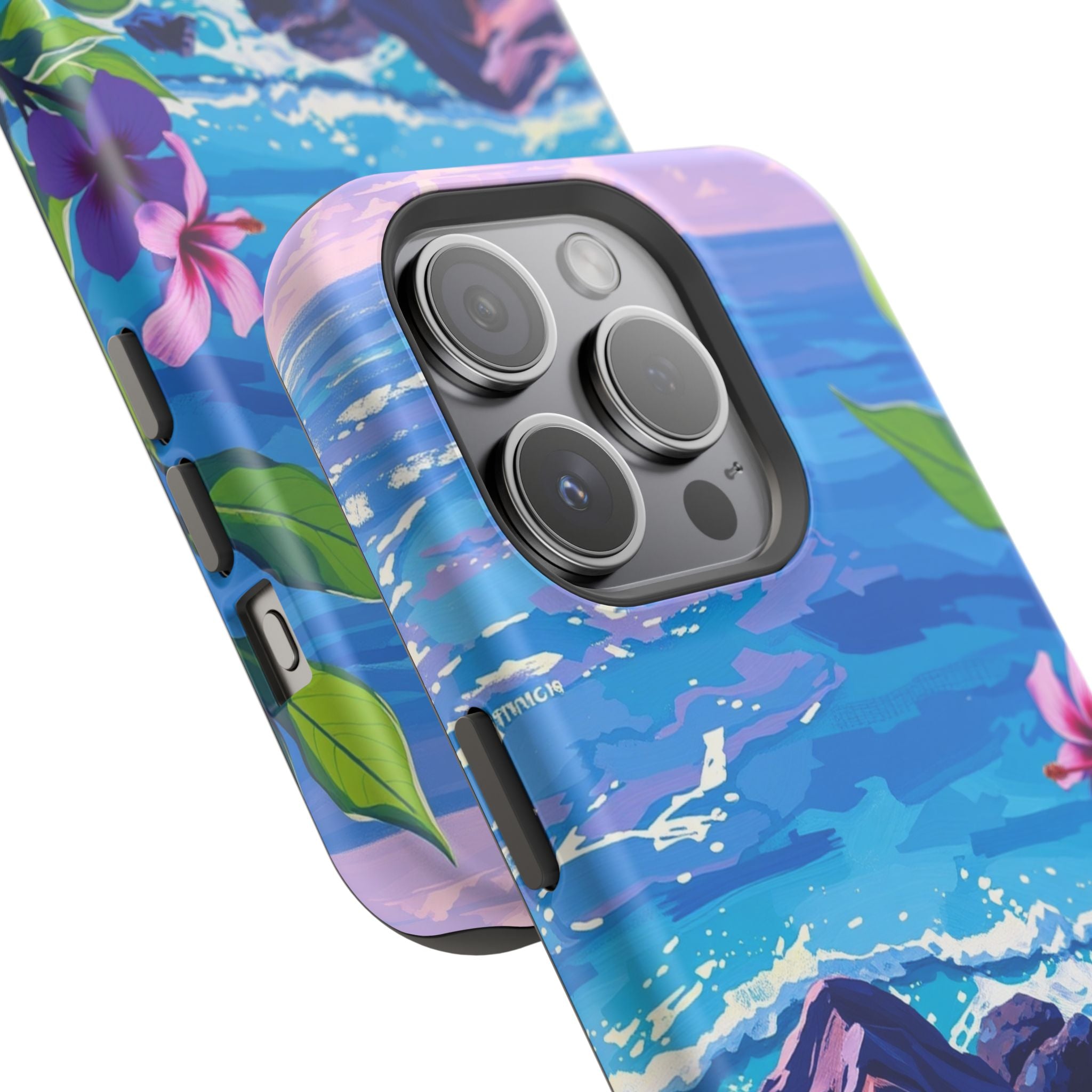 iPhone Hibiscus Coast Enchanted Art Slim Everyday Designer Case · iPhone Case