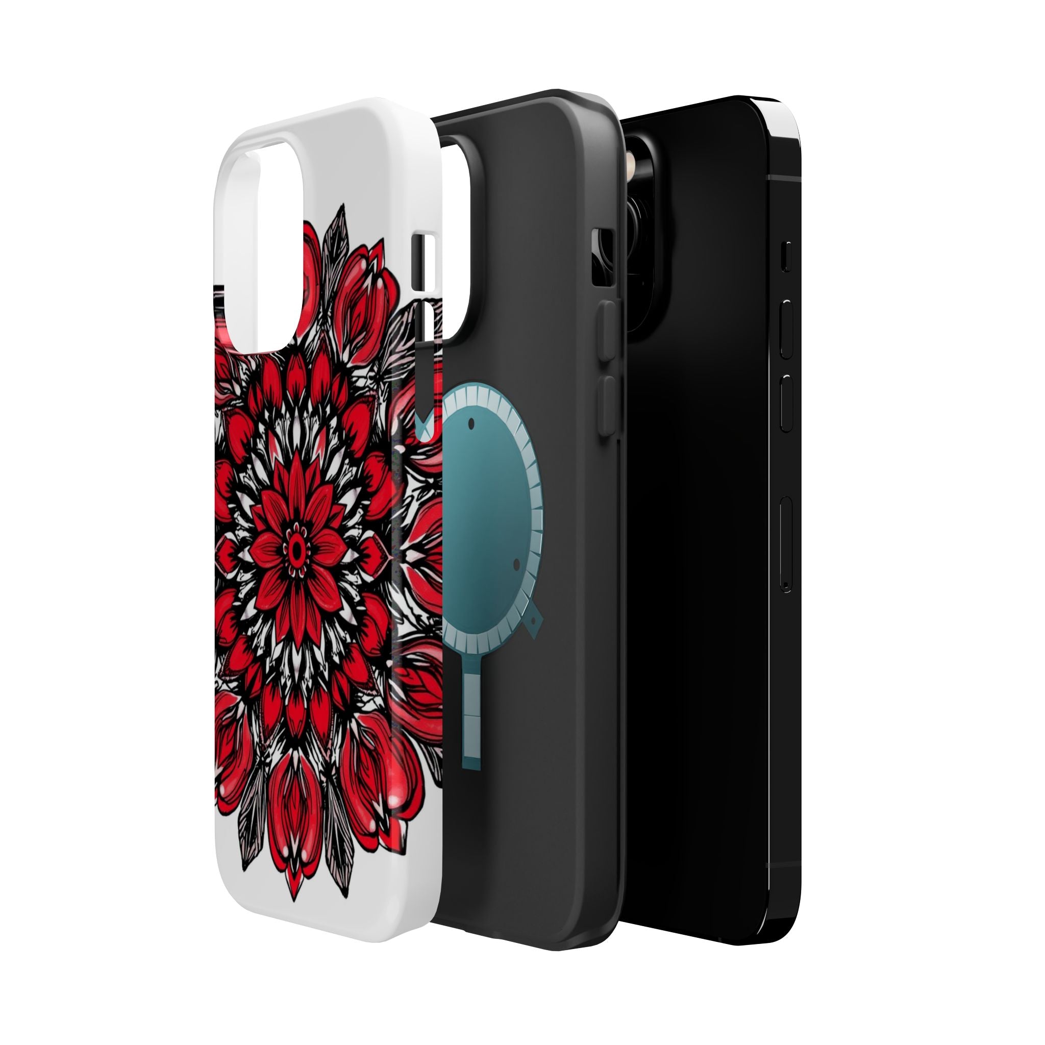 iPhone Floral Mandala Hand-Drawn Sketch Slim Everyday iPhone Designer · iPhone C