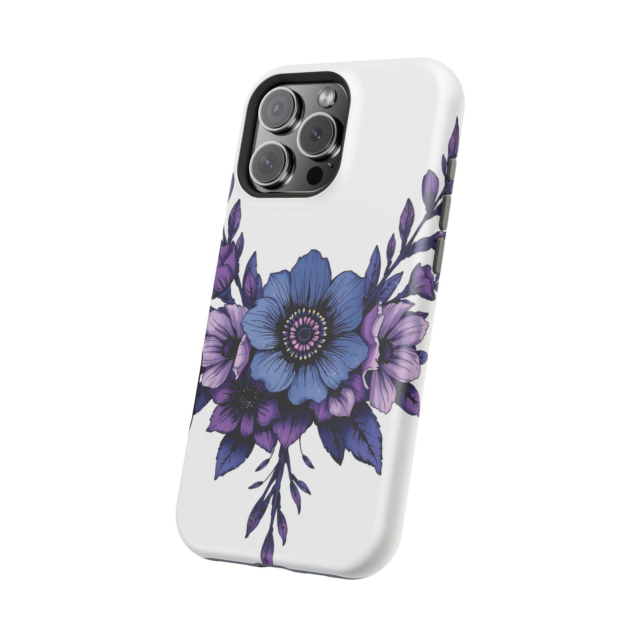 iPhone Floral Crown Grunge Distressed Slim Everyday Designer Case · iPhone Case