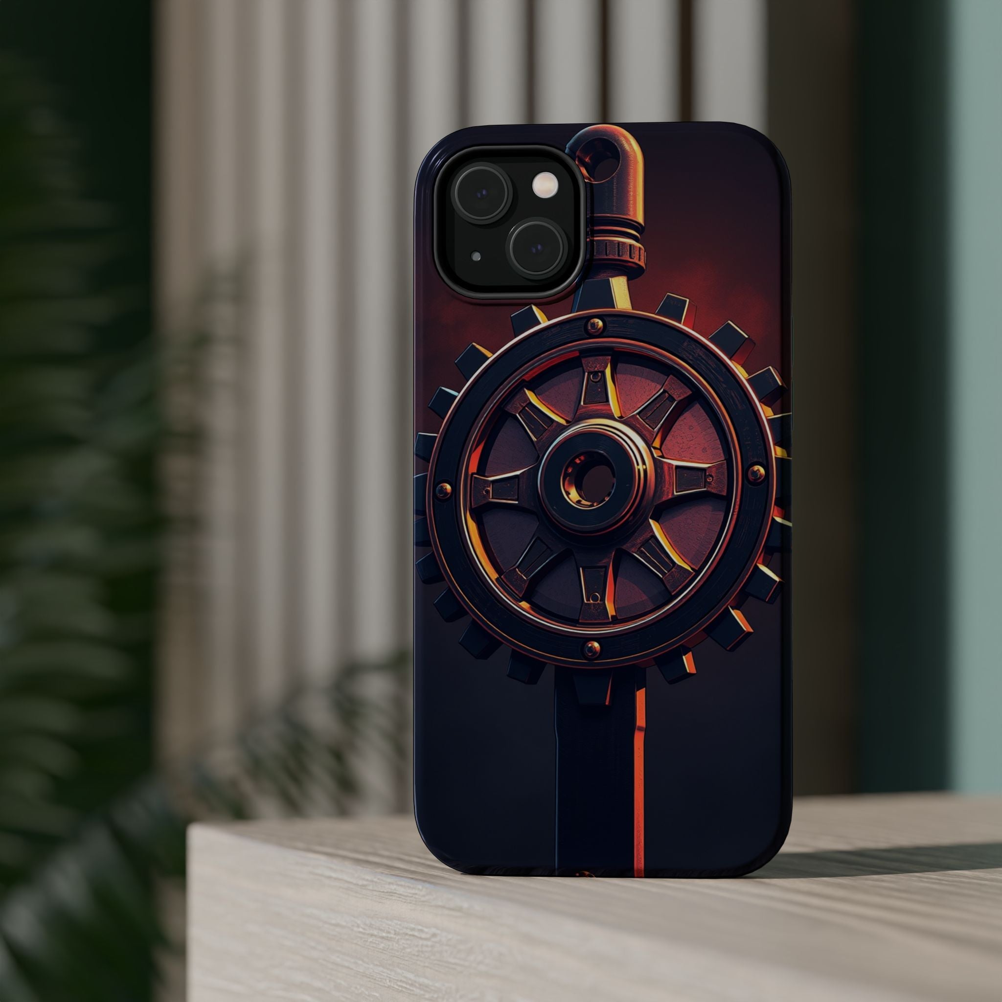 iPhone Rotary Electric Art Phone Bold Modern Everyday Snap Case · iPhone Case