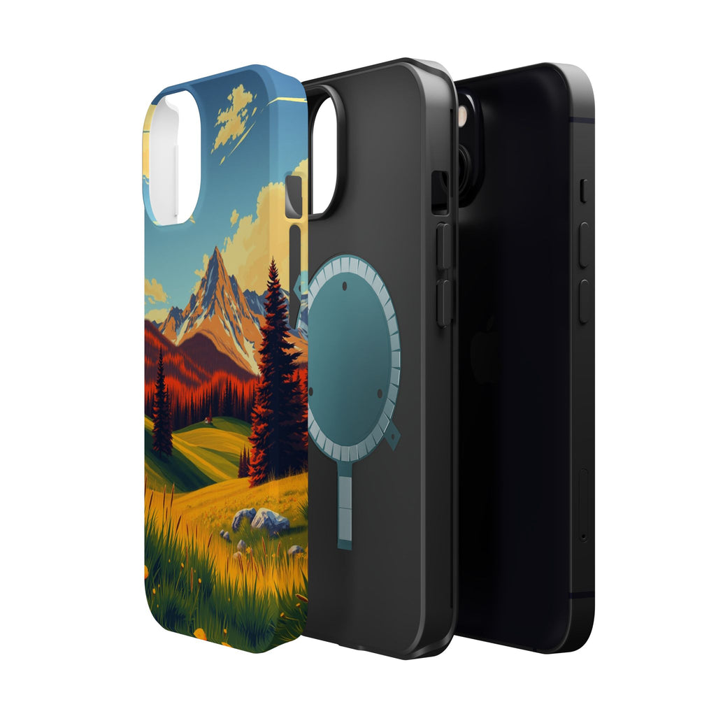 iPhone Radiant Alpine Meadow Design Slim Everyday Designer Case · iPhone Case