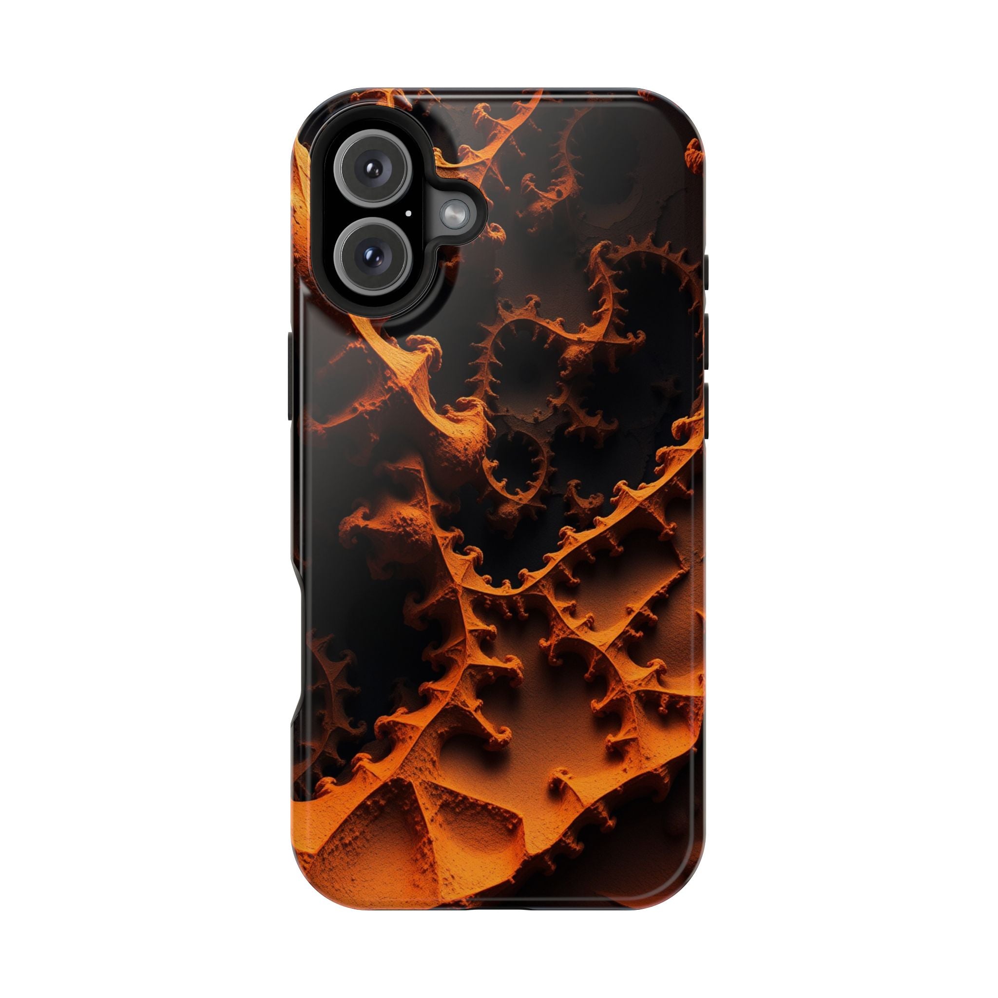 iPhone Radiant Fractal Zoom Design Bold Modern Everyday Snap Case · iPhone Case