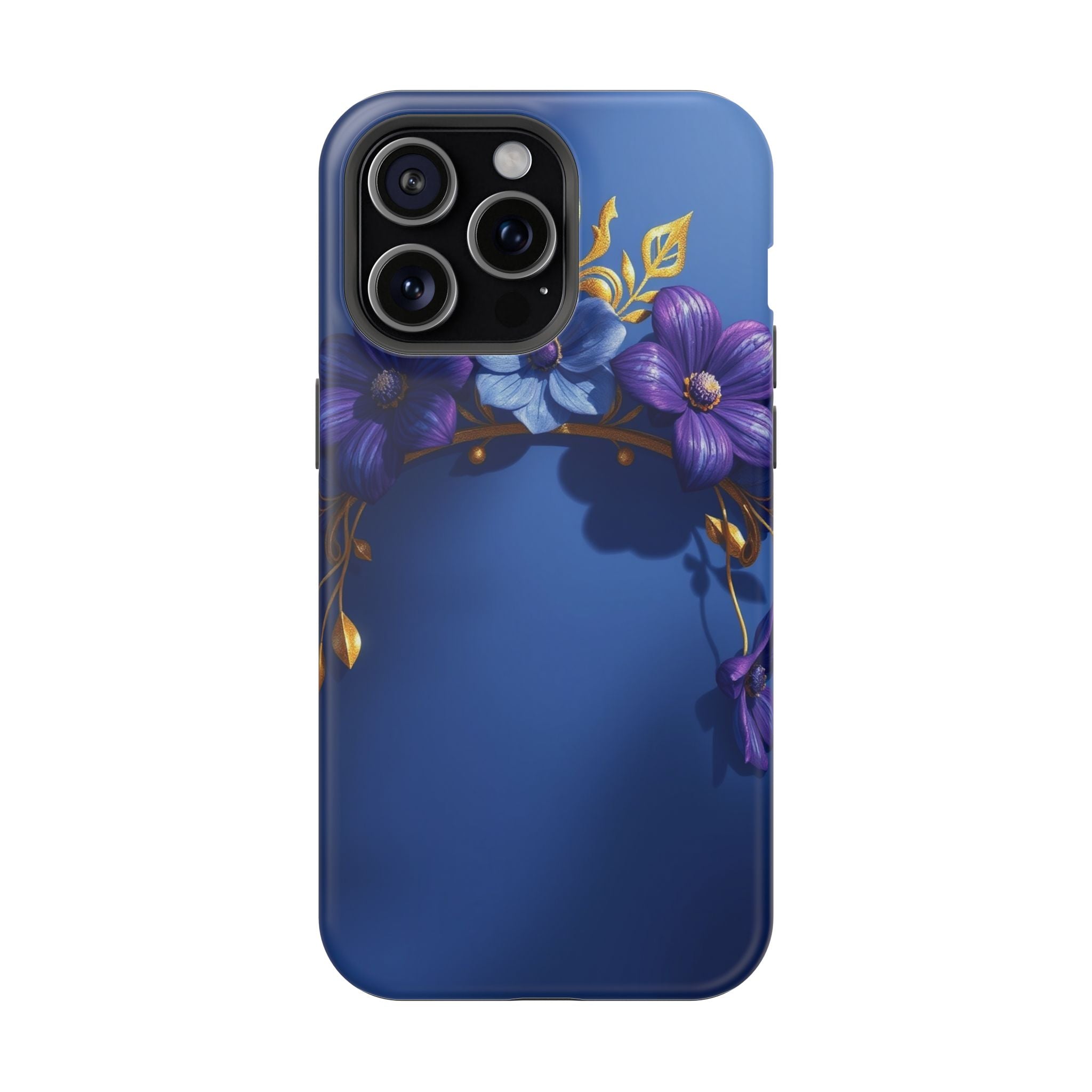 iPhone Vibrant Floral Crown Design 14 Slim Everyday Designer Case · iPhone Case