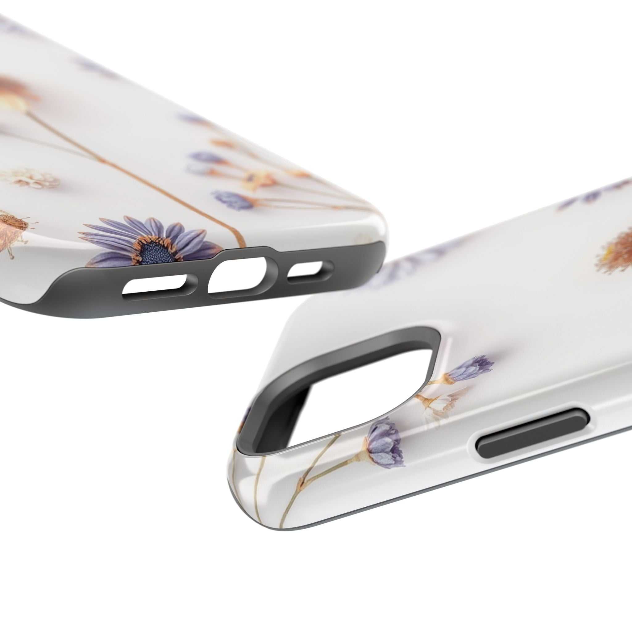 iPhone Dried Flower Flat Lay Bold Art Slim Everyday Designer Case · iPhone Case