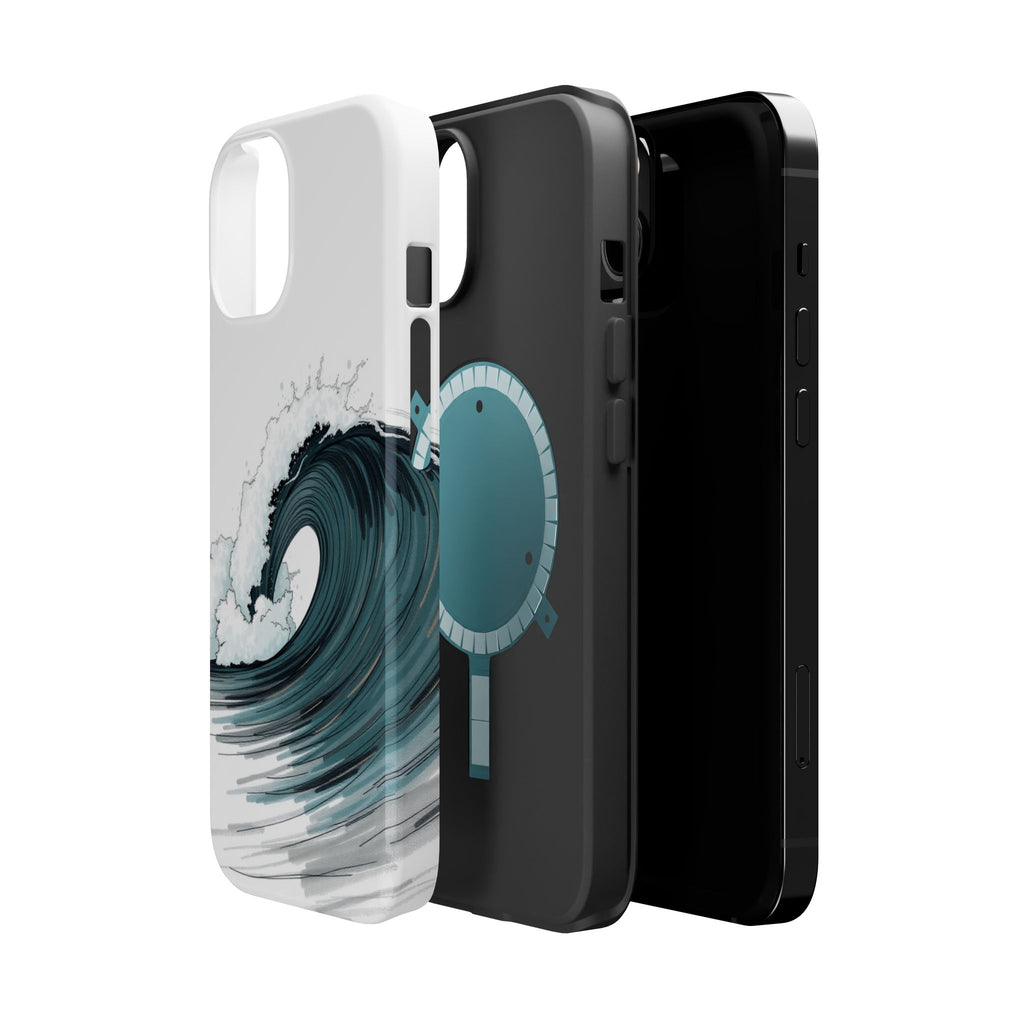 iPhone Ocean Wave Crash Hand-Drawn Sketch Slim iPhone Everyday Designer · iPhone