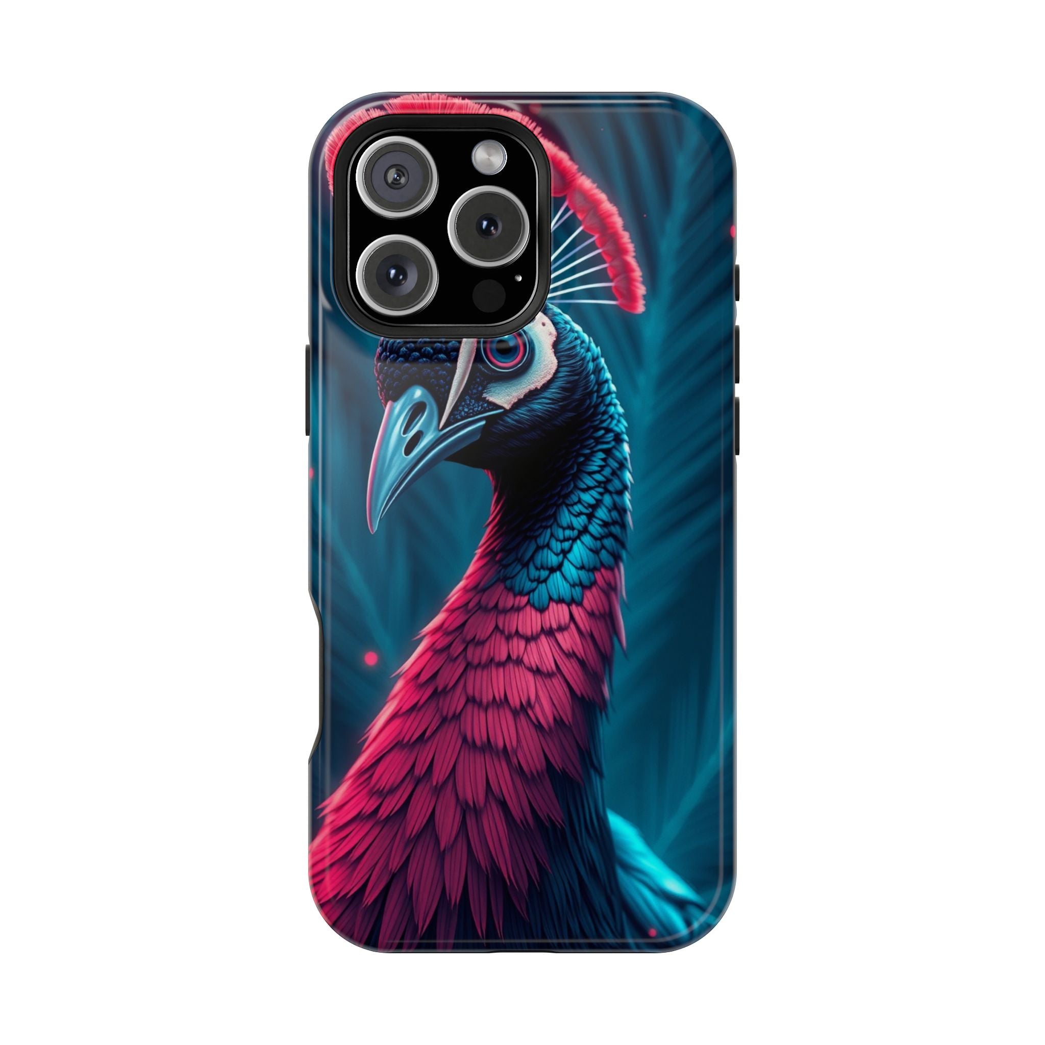 iPhone Nouveau Peacock Electric Art Slim Everyday Designer Case · iPhone Case